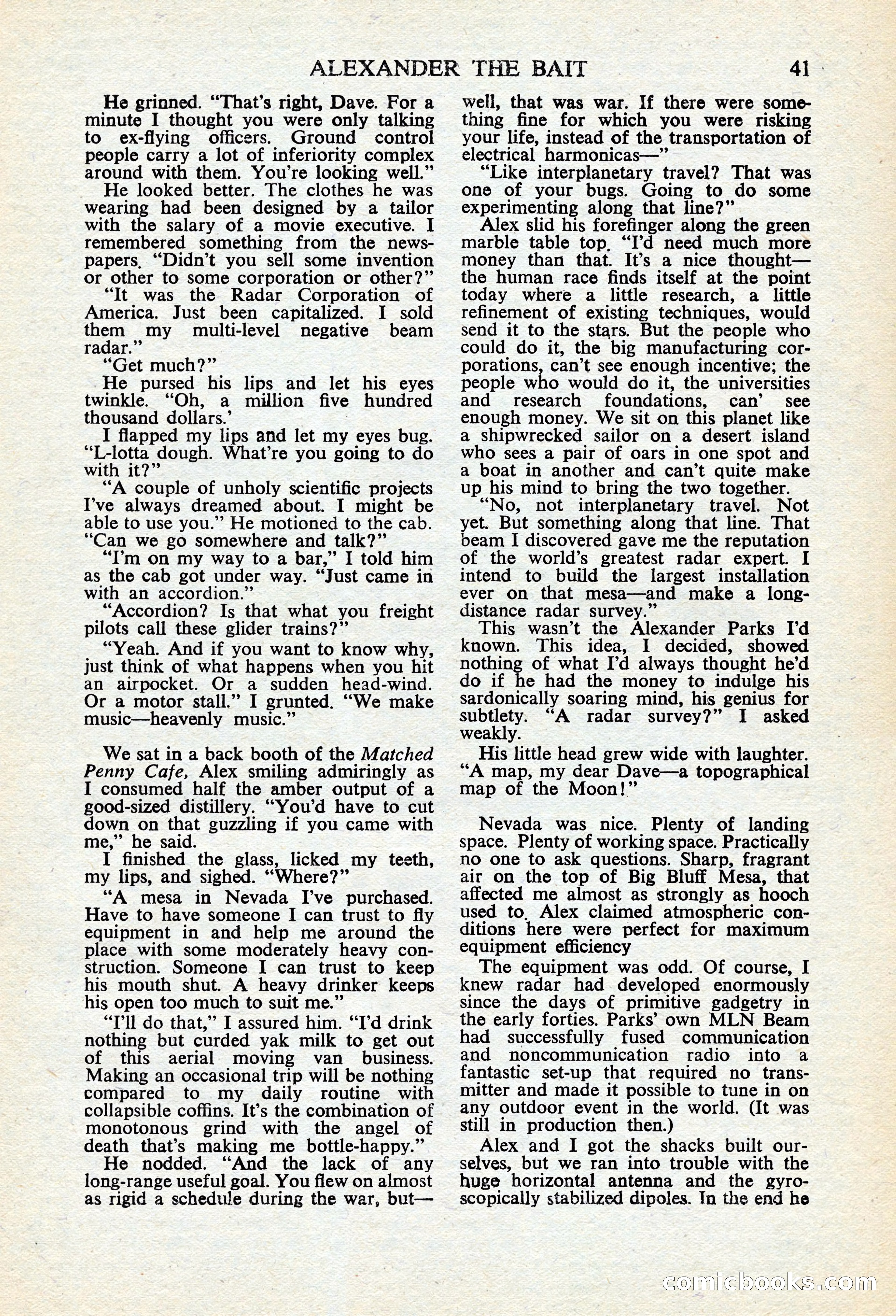 Astounding Science Fiction, British Edition — page 43 of 68