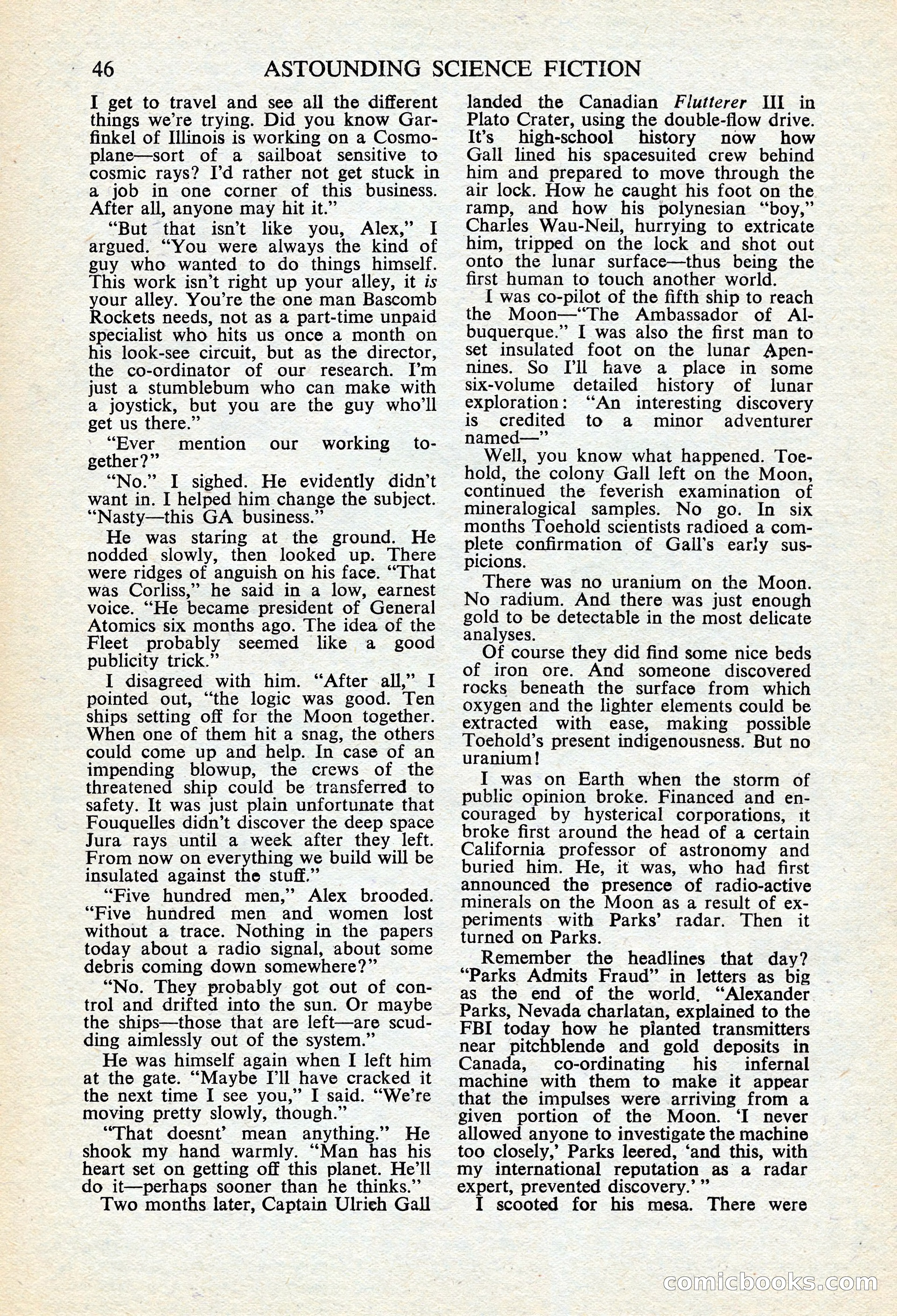 Astounding Science Fiction, British Edition — page 48 of 68
