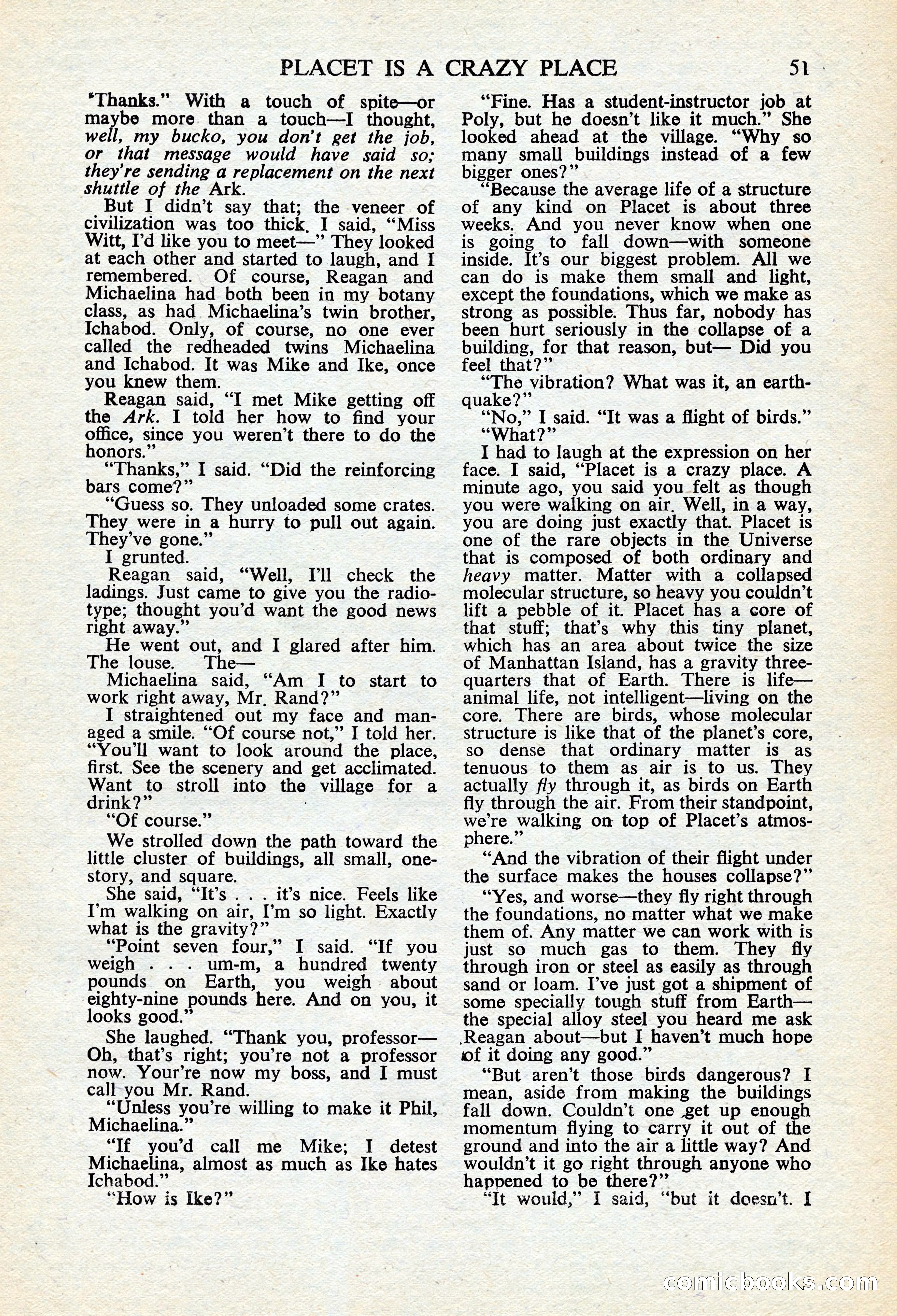 Astounding Science Fiction, British Edition — page 53 of 68