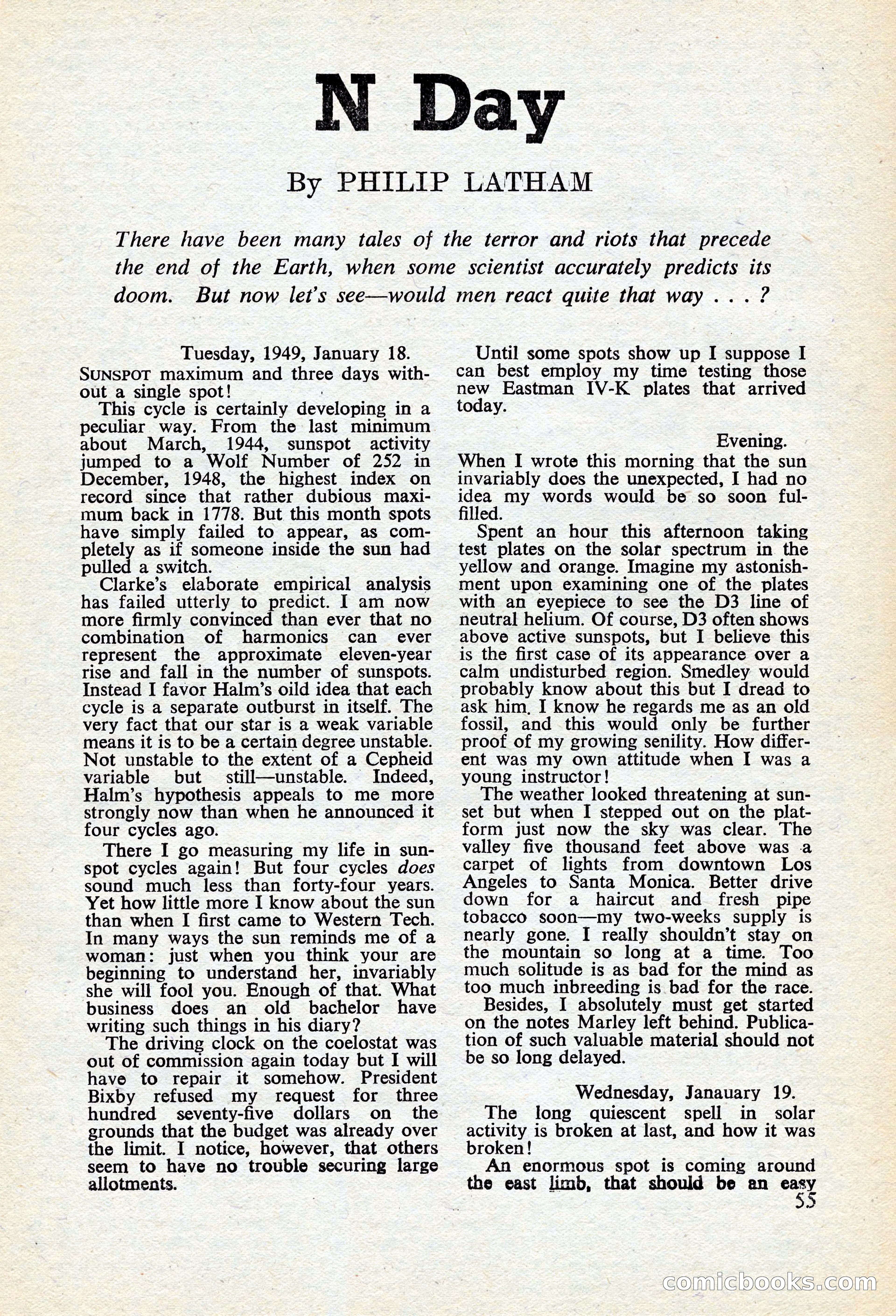 Astounding Science Fiction, British Edition — page 57 of 68