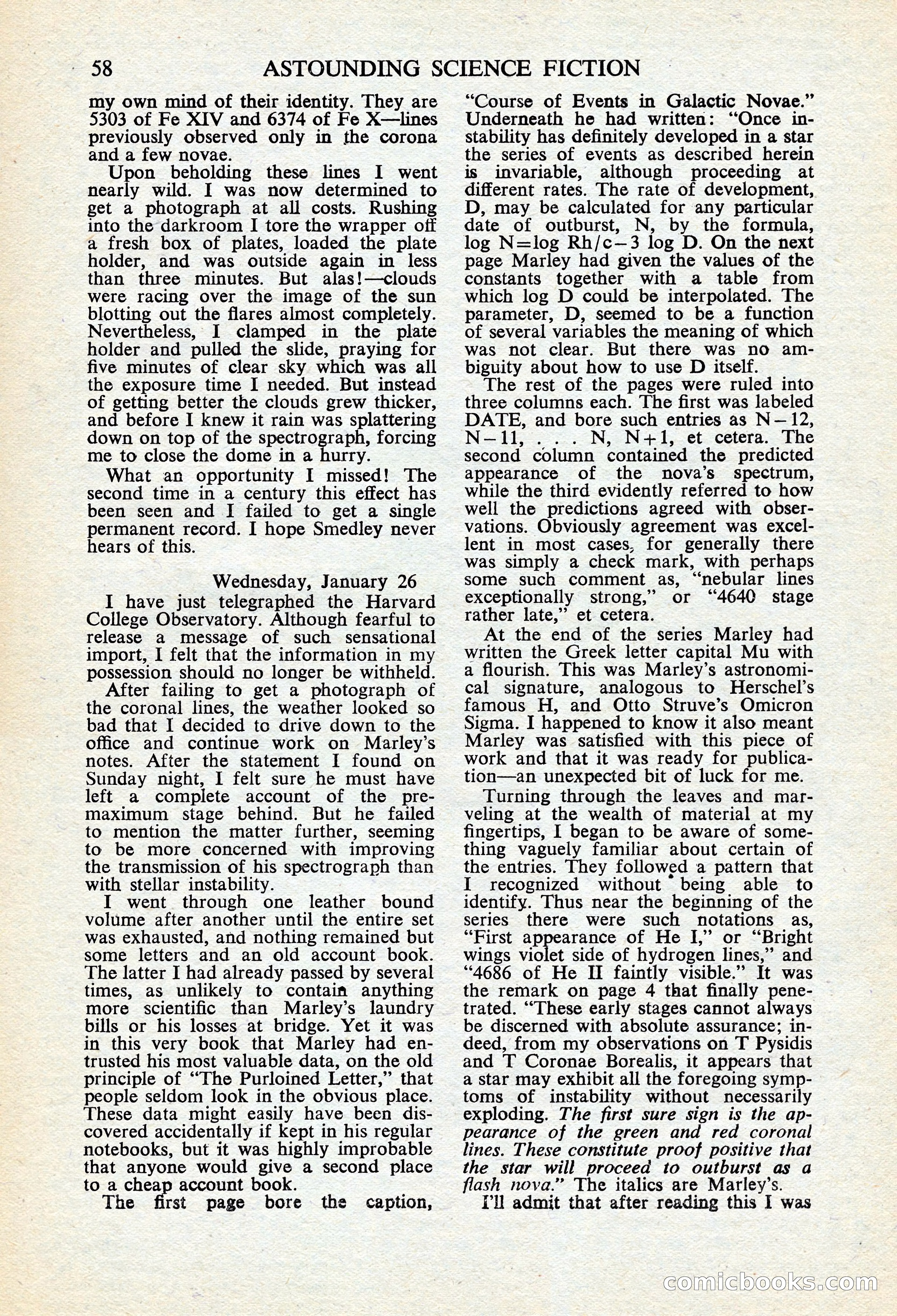 Astounding Science Fiction, British Edition — page 60 of 68