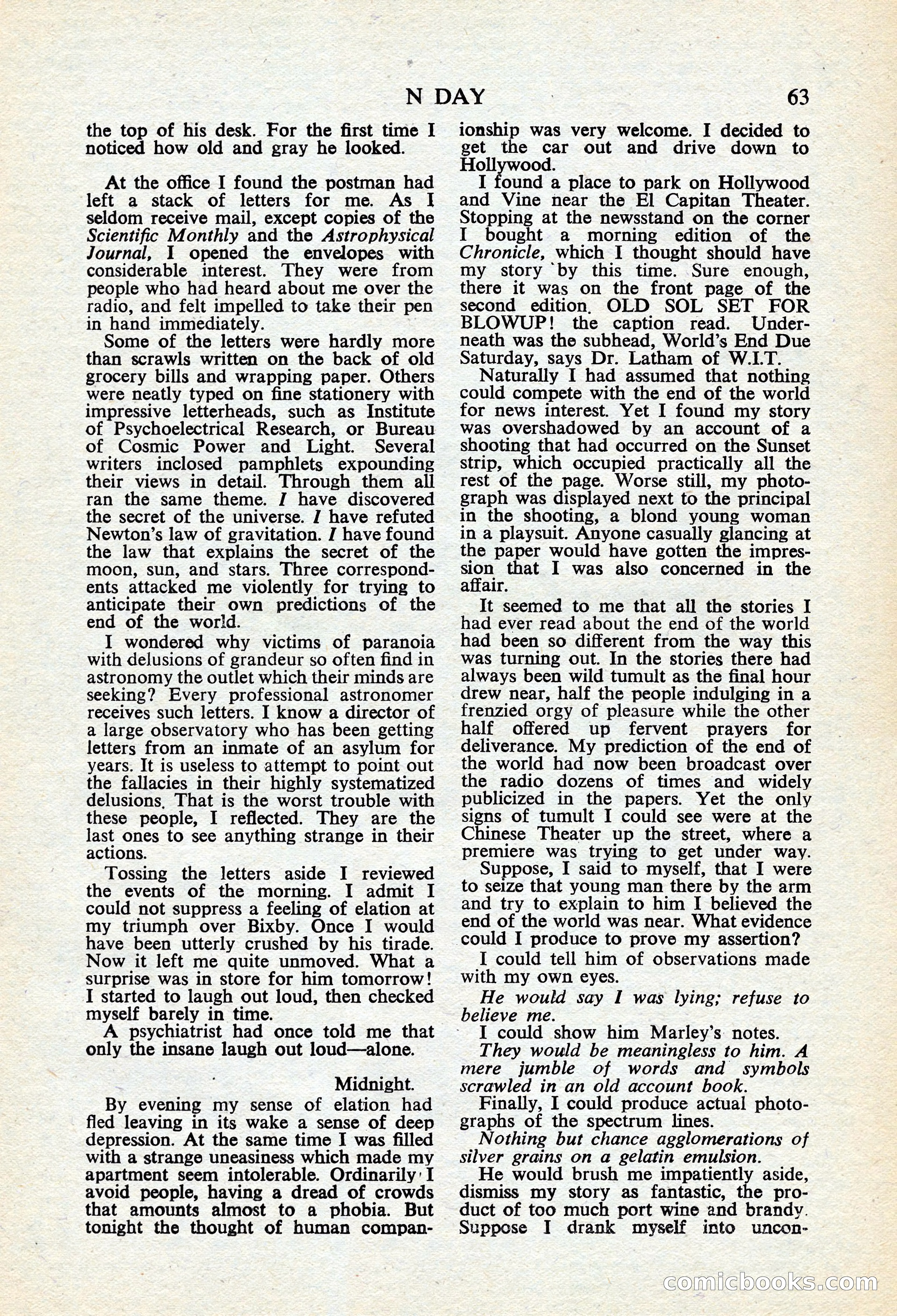 Astounding Science Fiction, British Edition — page 65 of 68