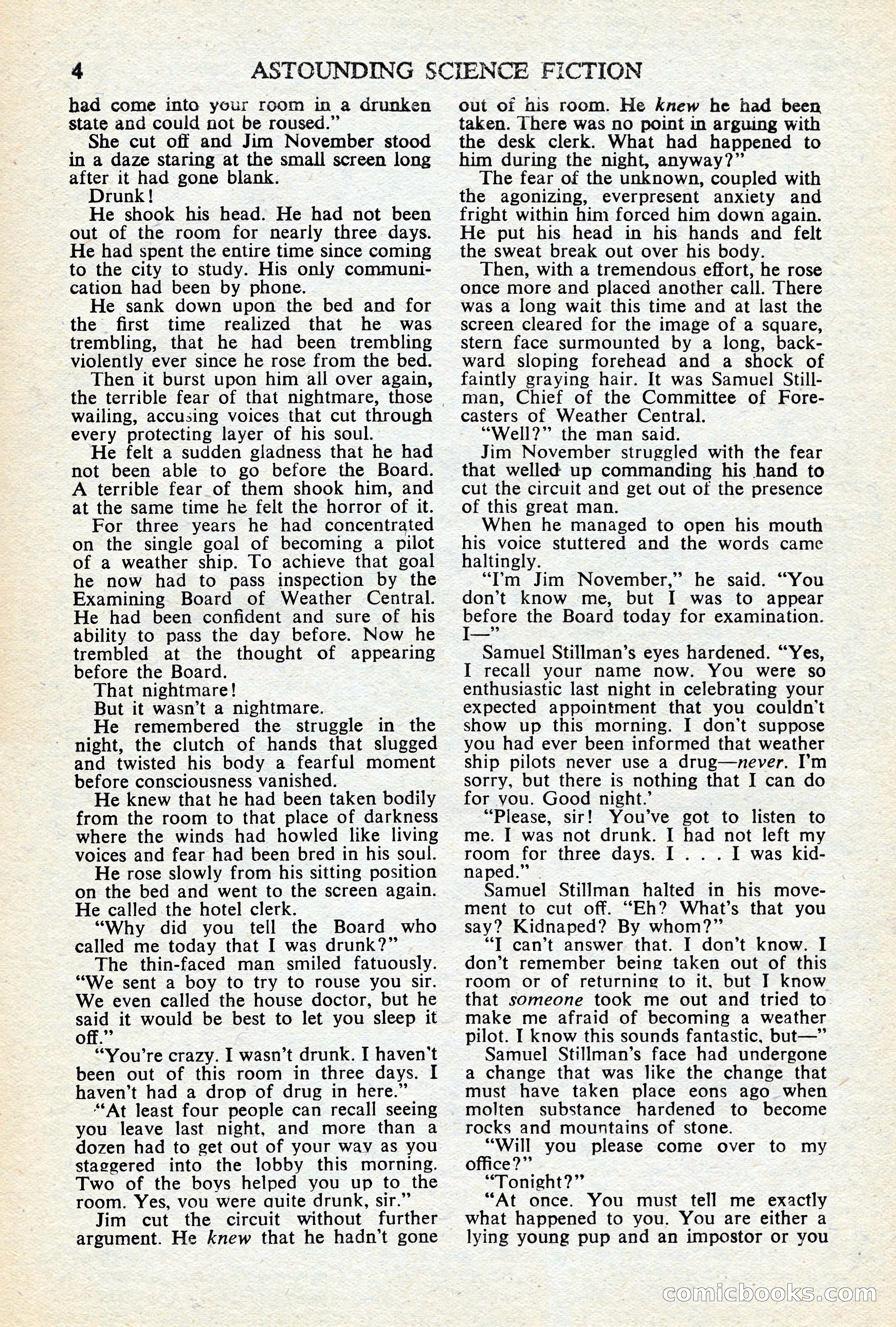 Astounding Science Fiction (British Edition) — page 6 of 68