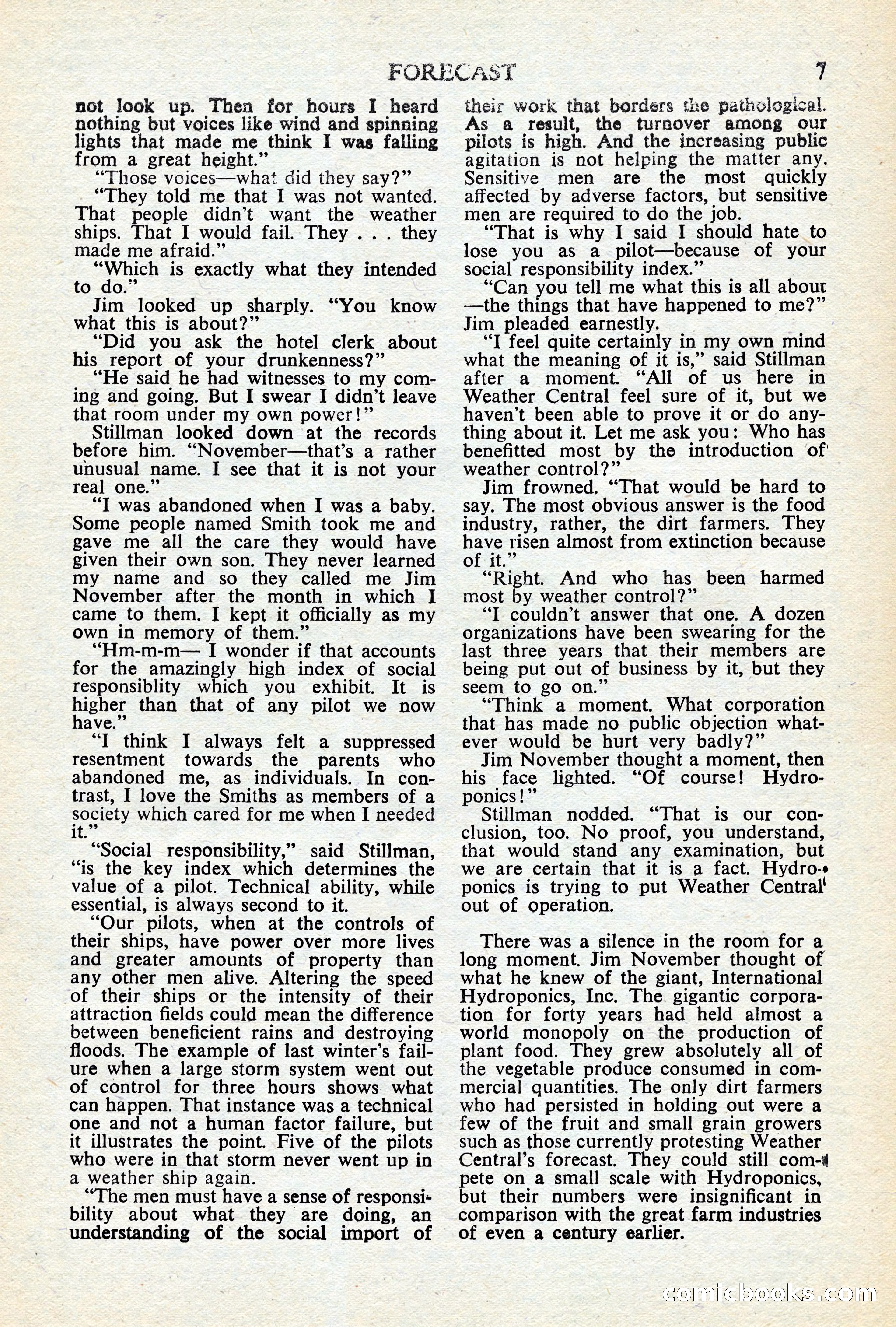 Astounding Science Fiction (British Edition) — page 9 of 68
