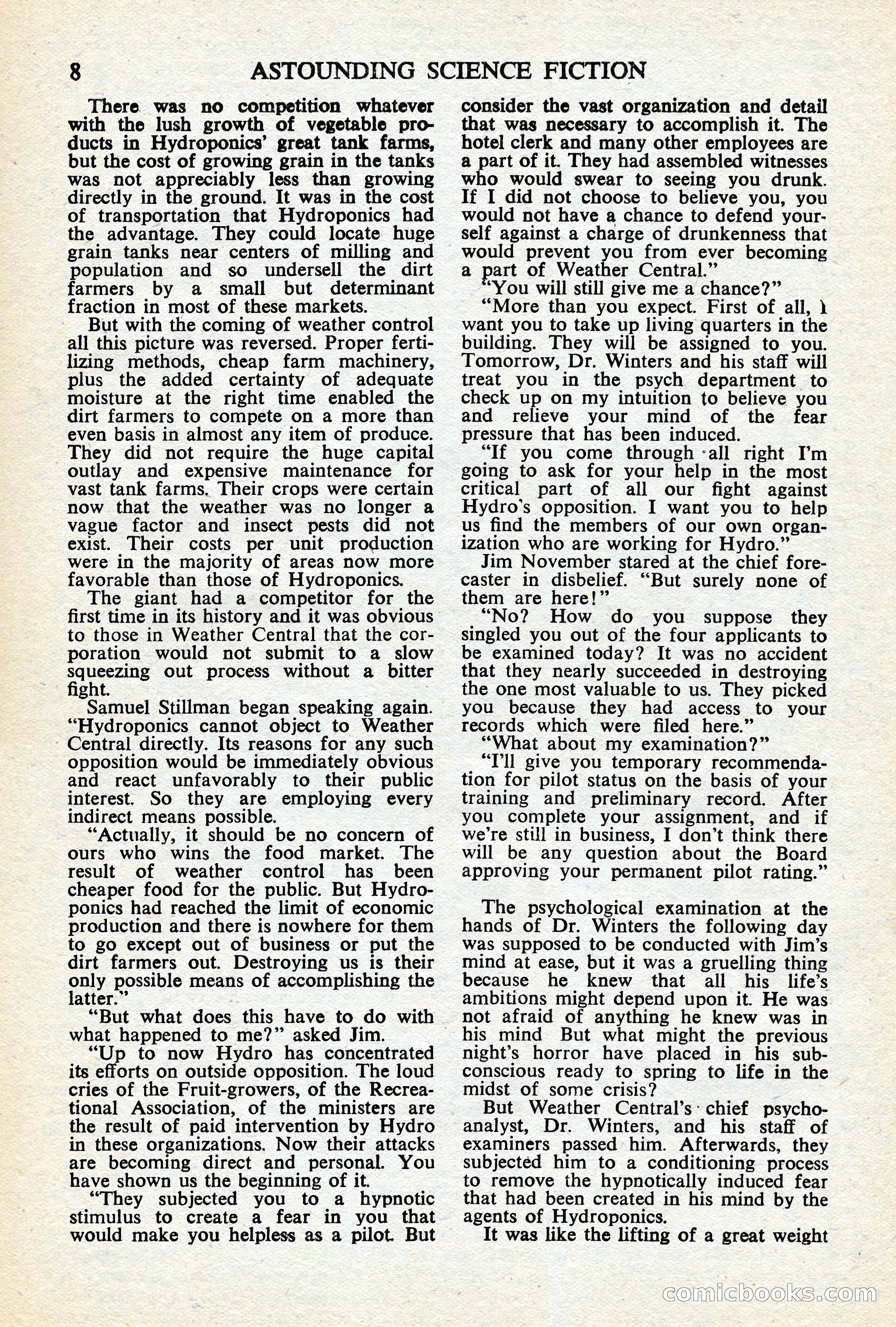 Astounding Science Fiction (British Edition) — page 10 of 68