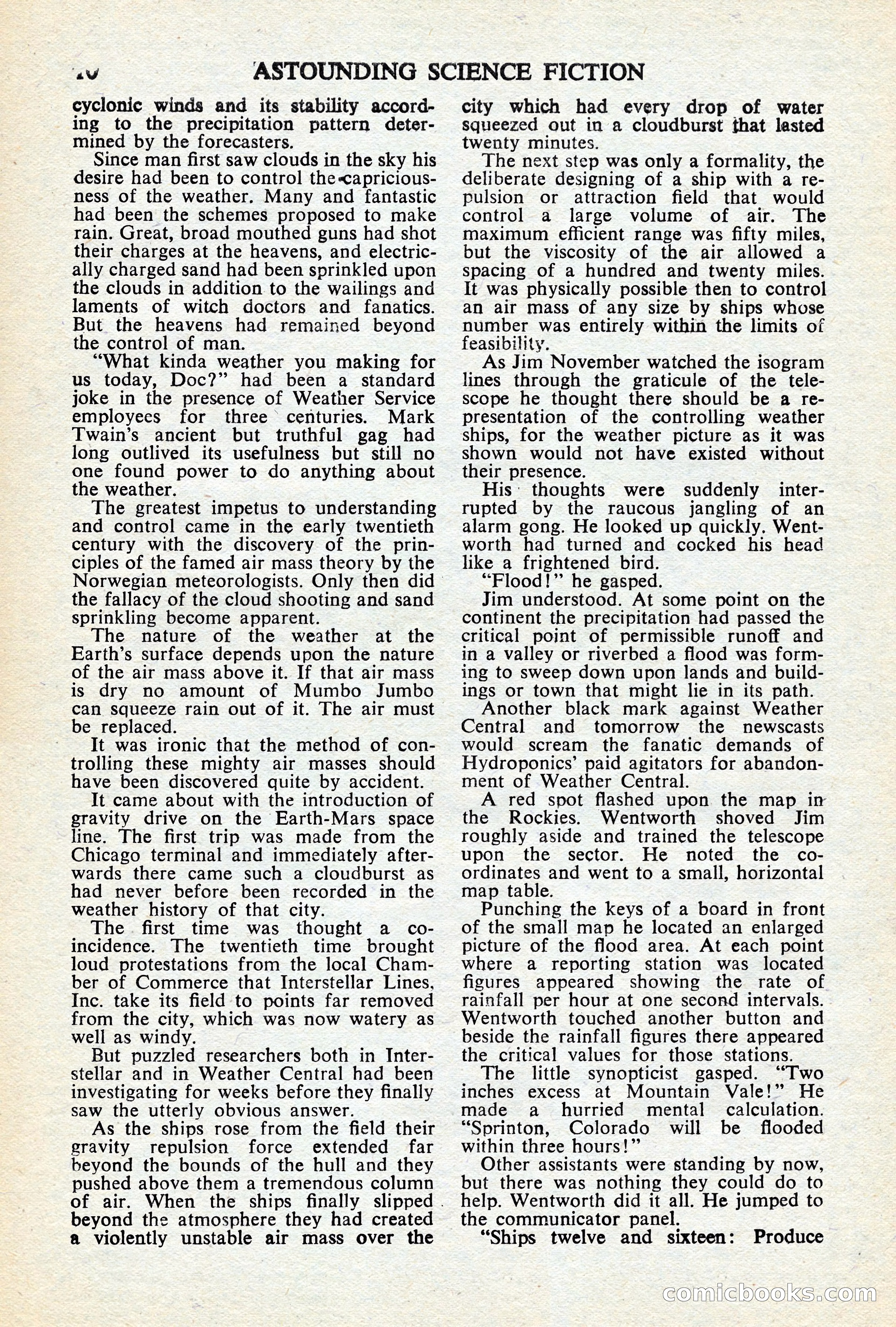 Astounding Science Fiction (British Edition) — page 12 of 68