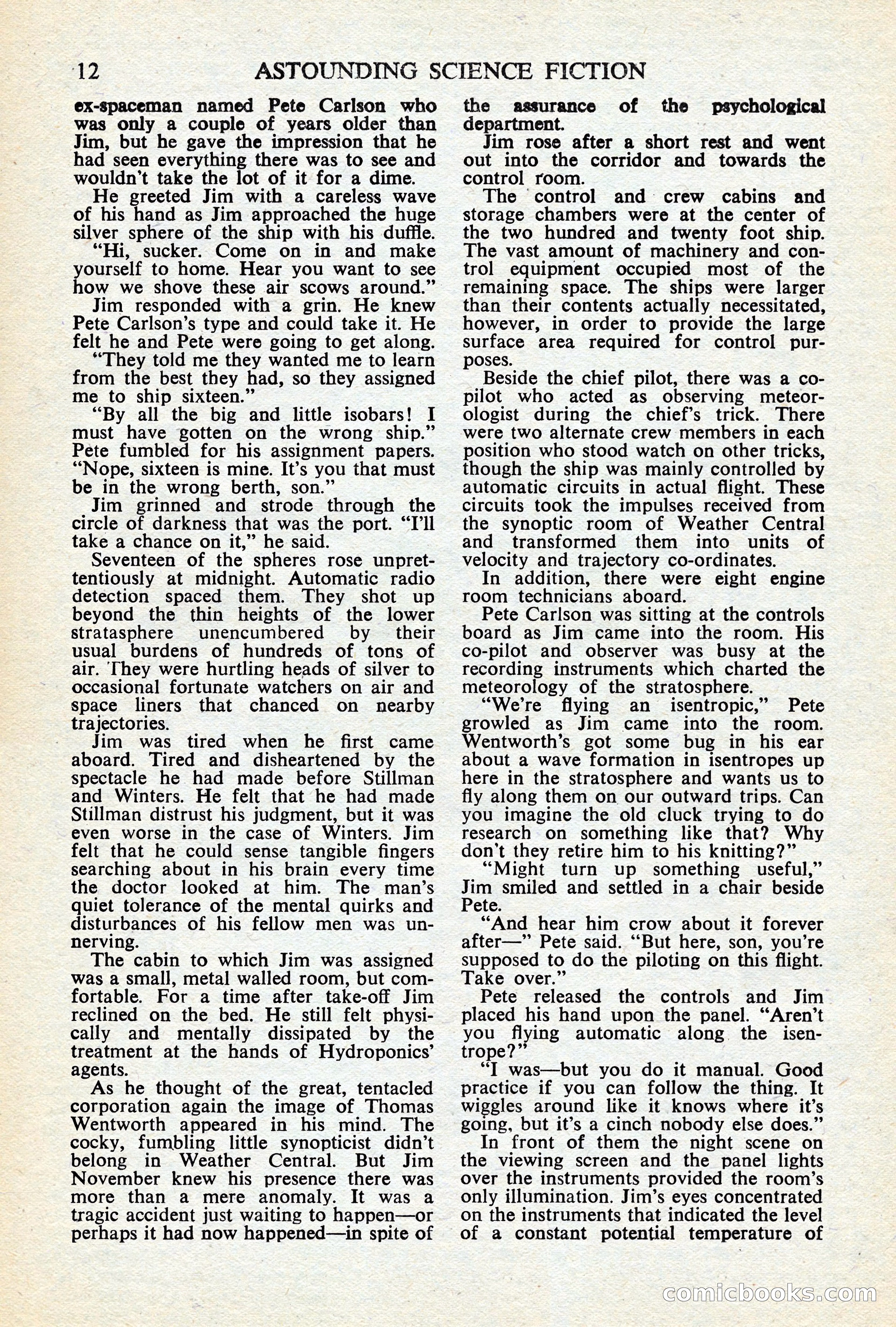 Astounding Science Fiction (British Edition) — page 14 of 68