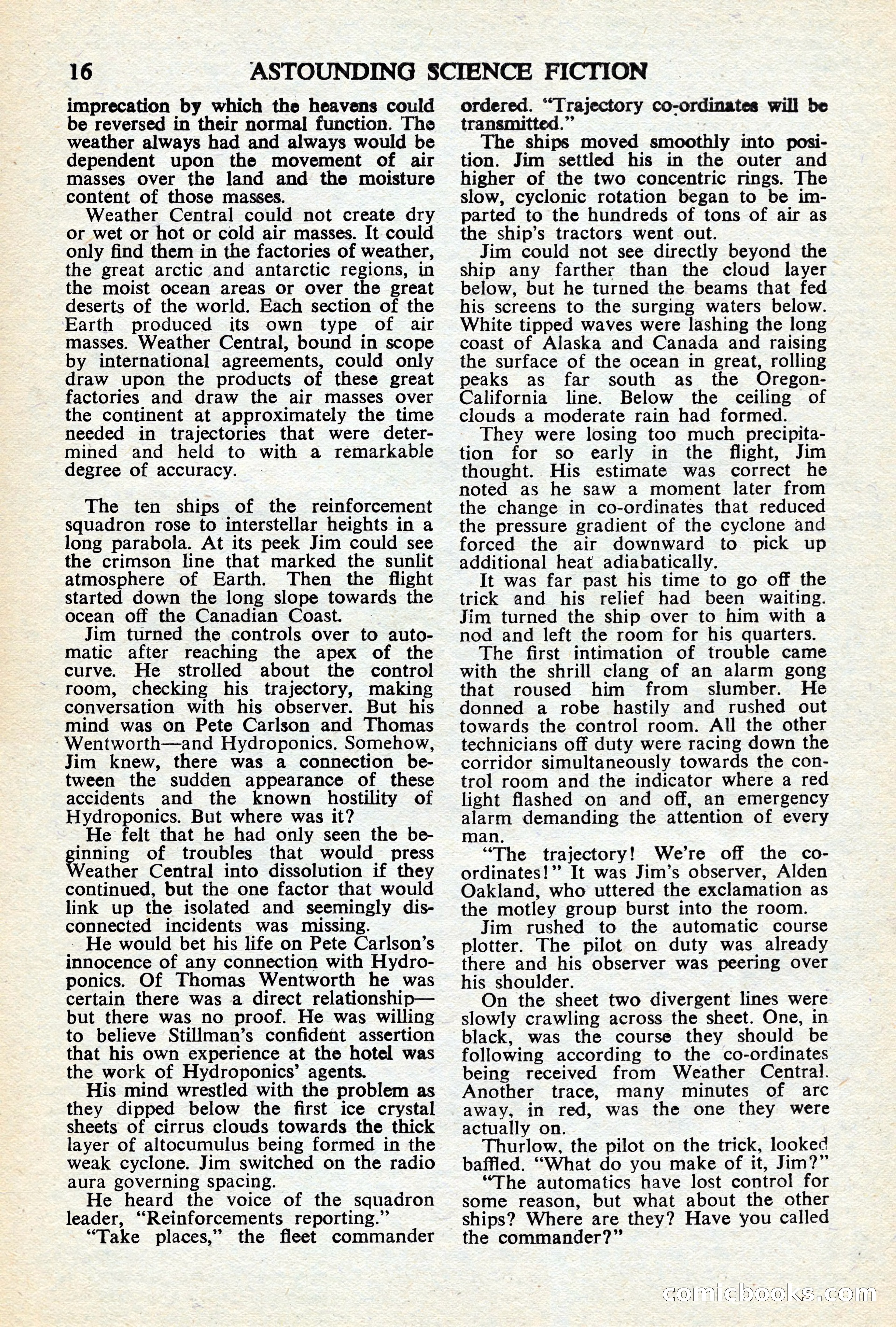 Astounding Science Fiction (British Edition) — page 18 of 68