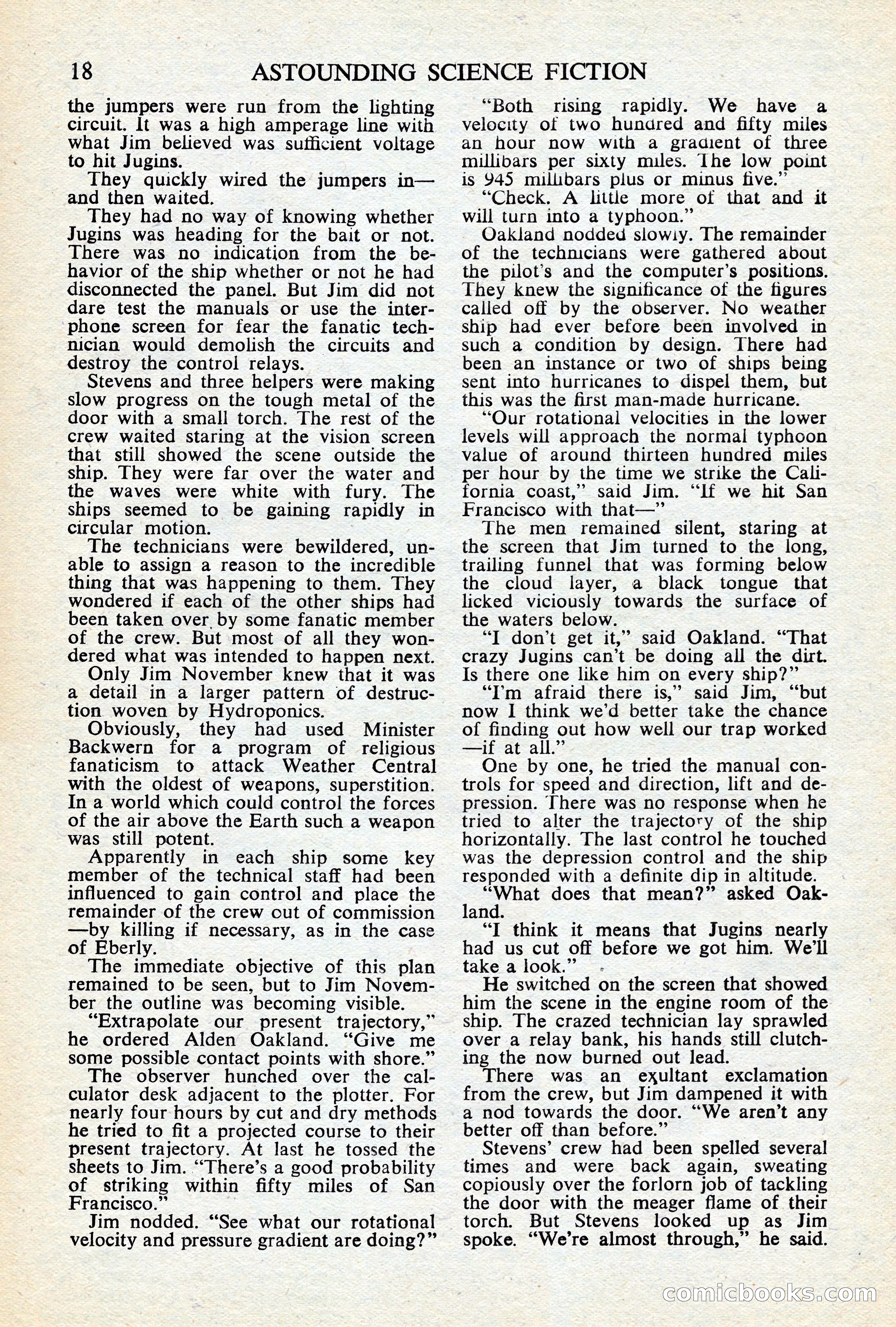 Astounding Science Fiction (British Edition) — page 20 of 68