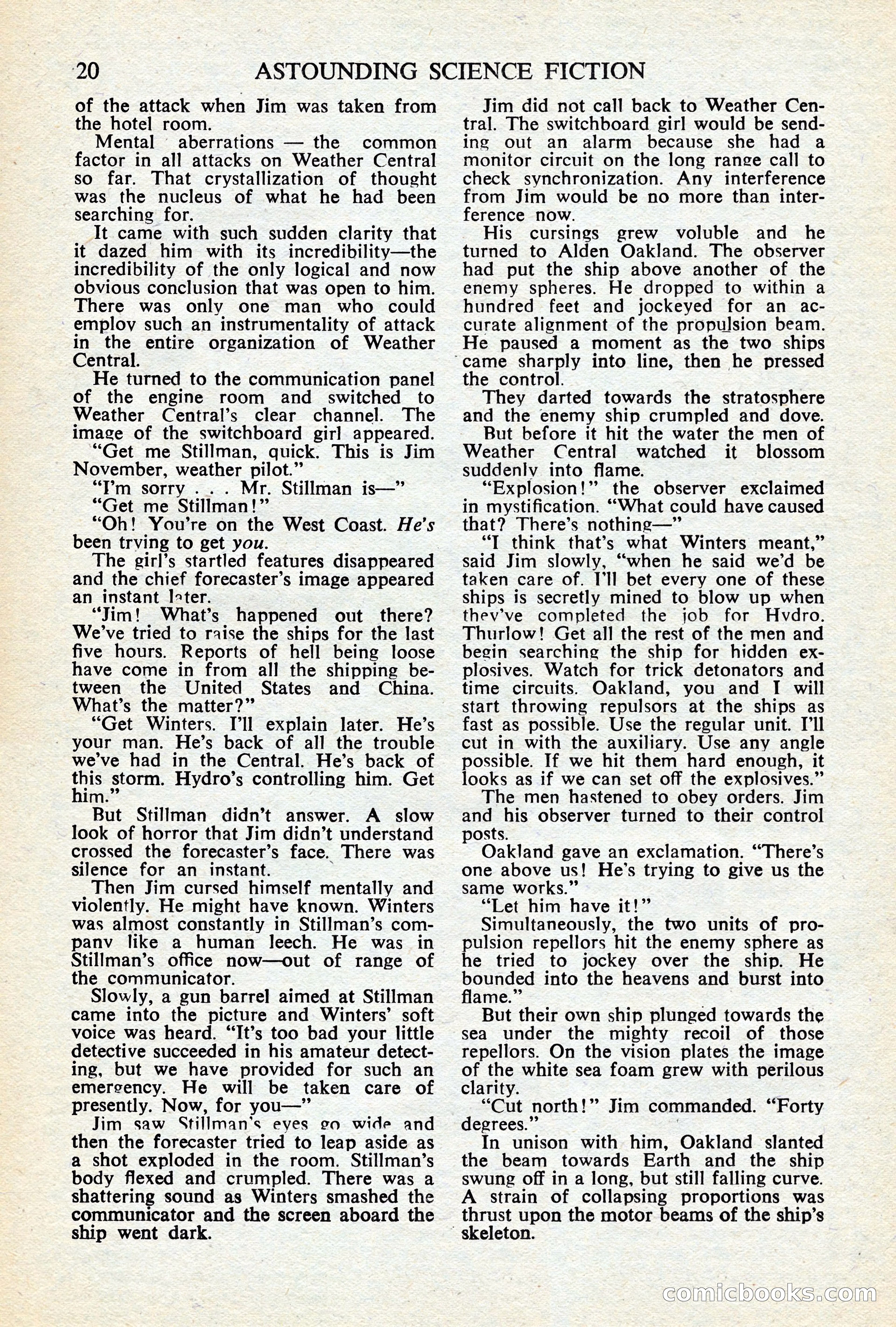 Astounding Science Fiction (British Edition) — page 22 of 68