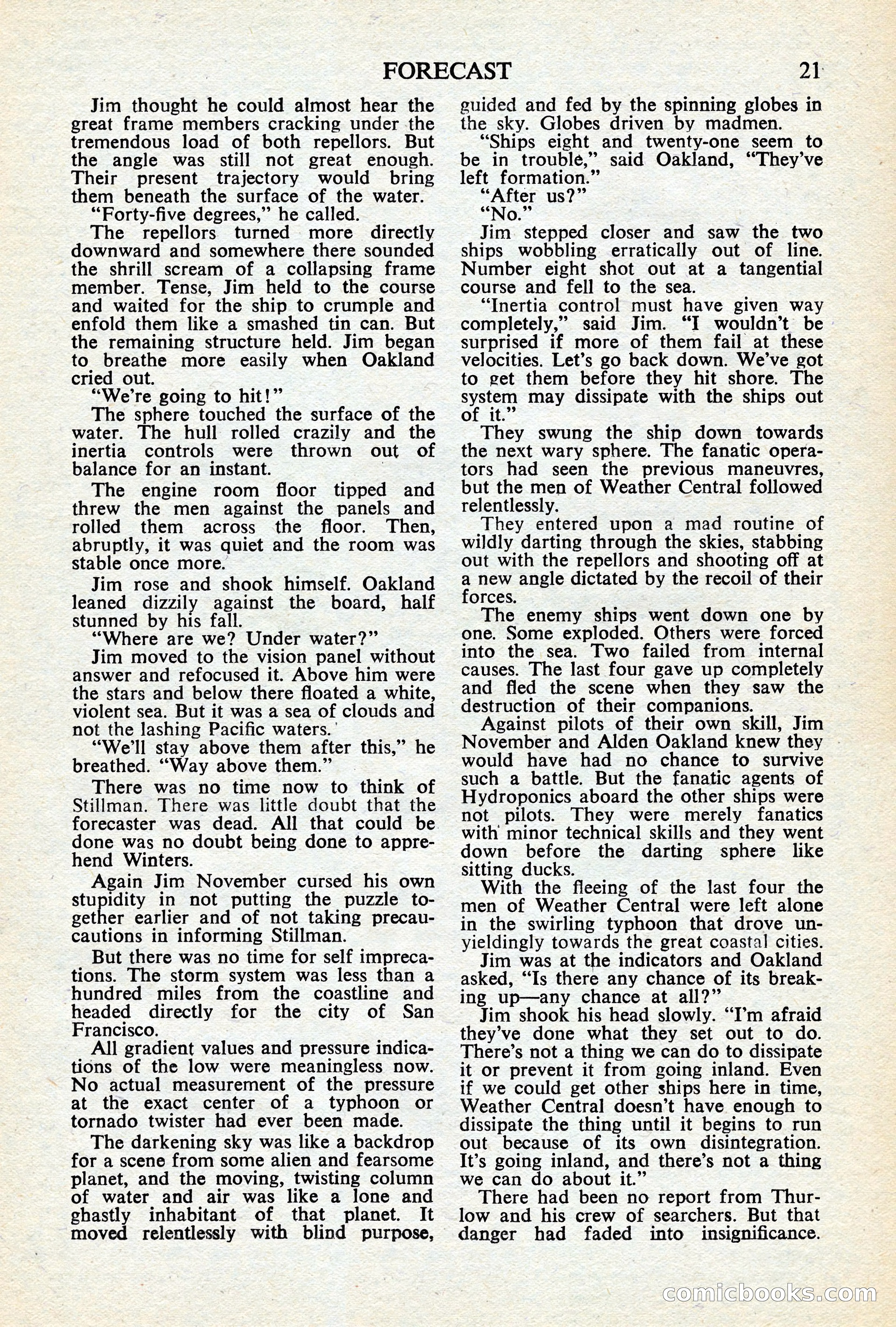 Astounding Science Fiction (British Edition) — page 23 of 68
