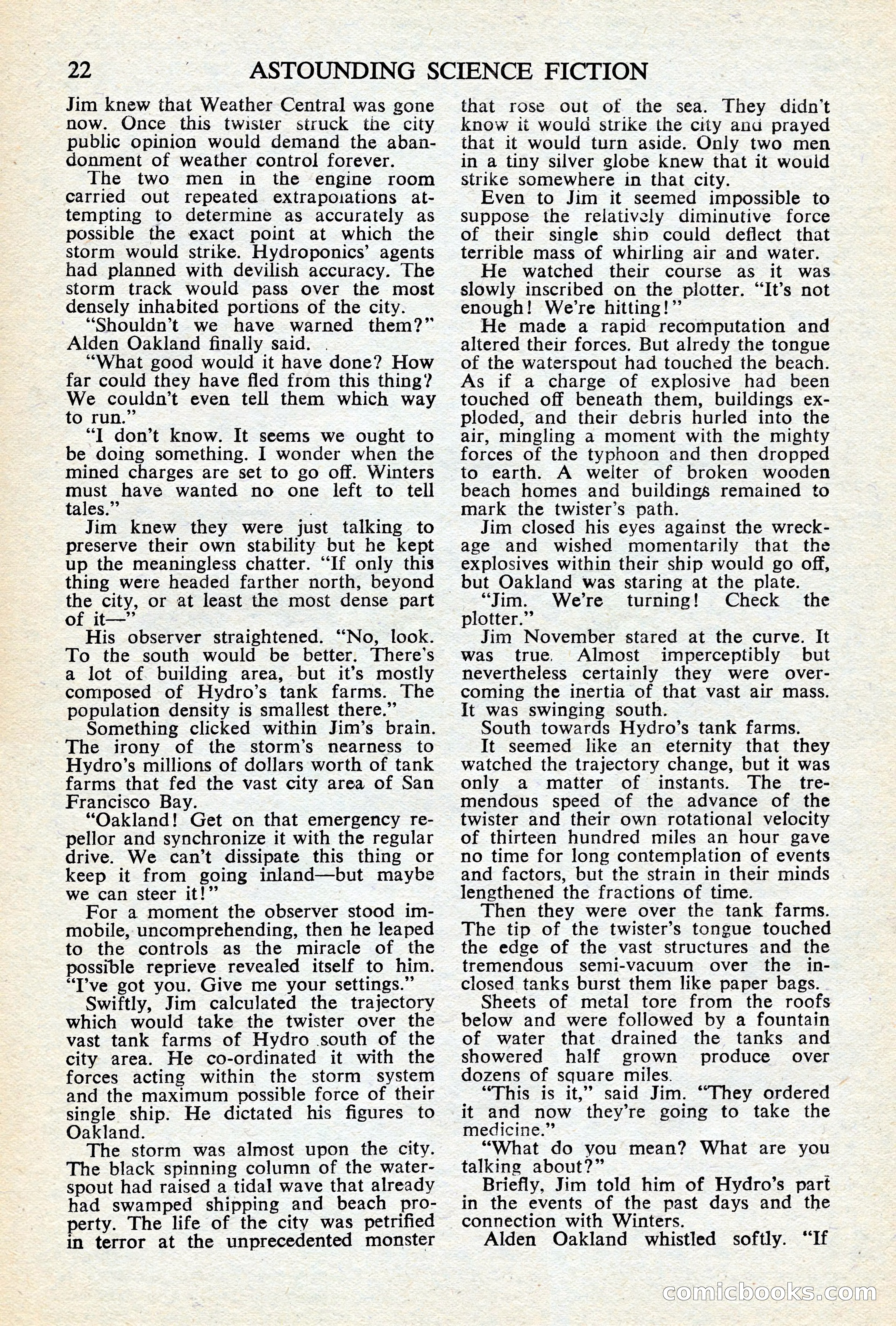 Astounding Science Fiction (British Edition) — page 24 of 68