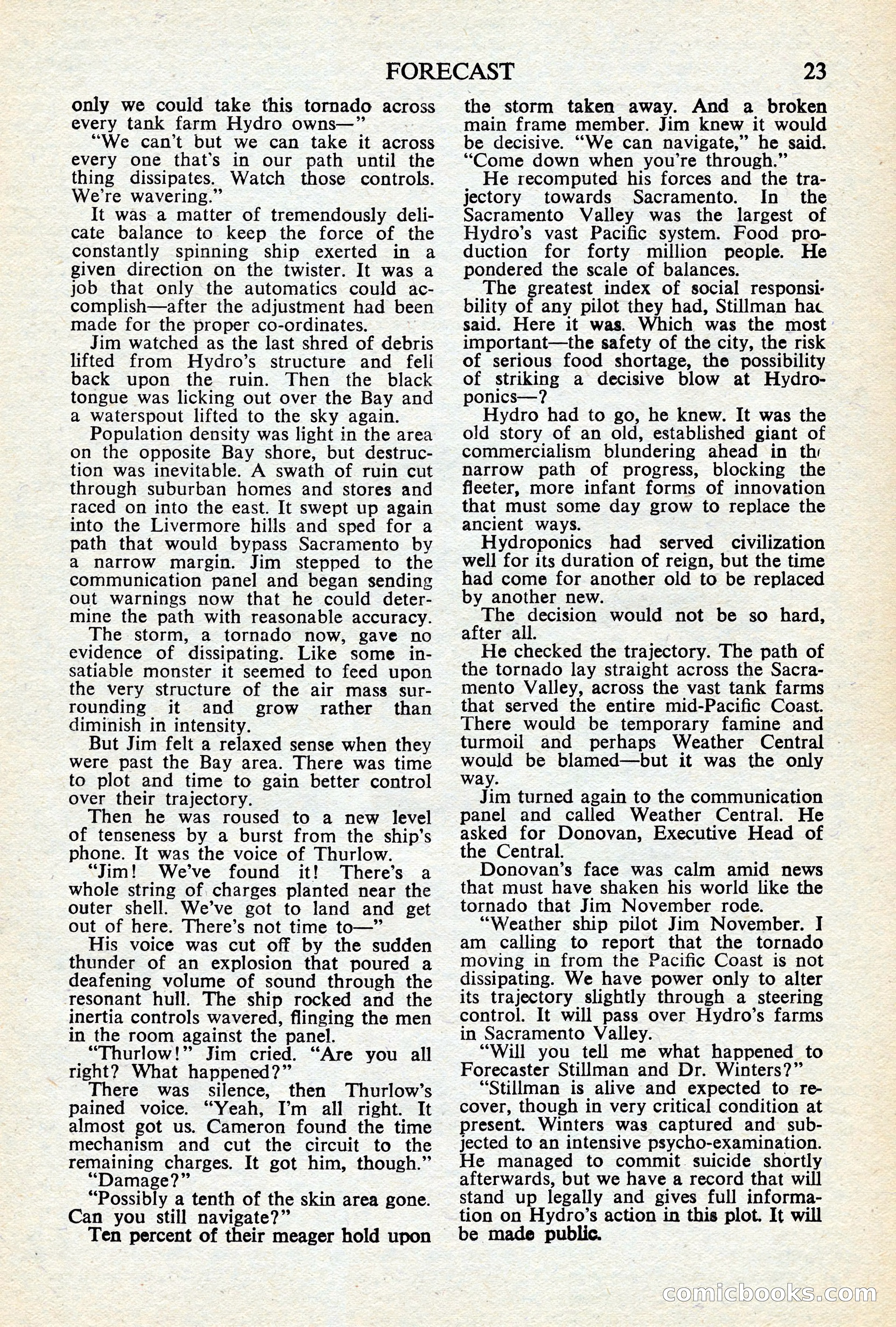 Astounding Science Fiction (British Edition) — page 25 of 68
