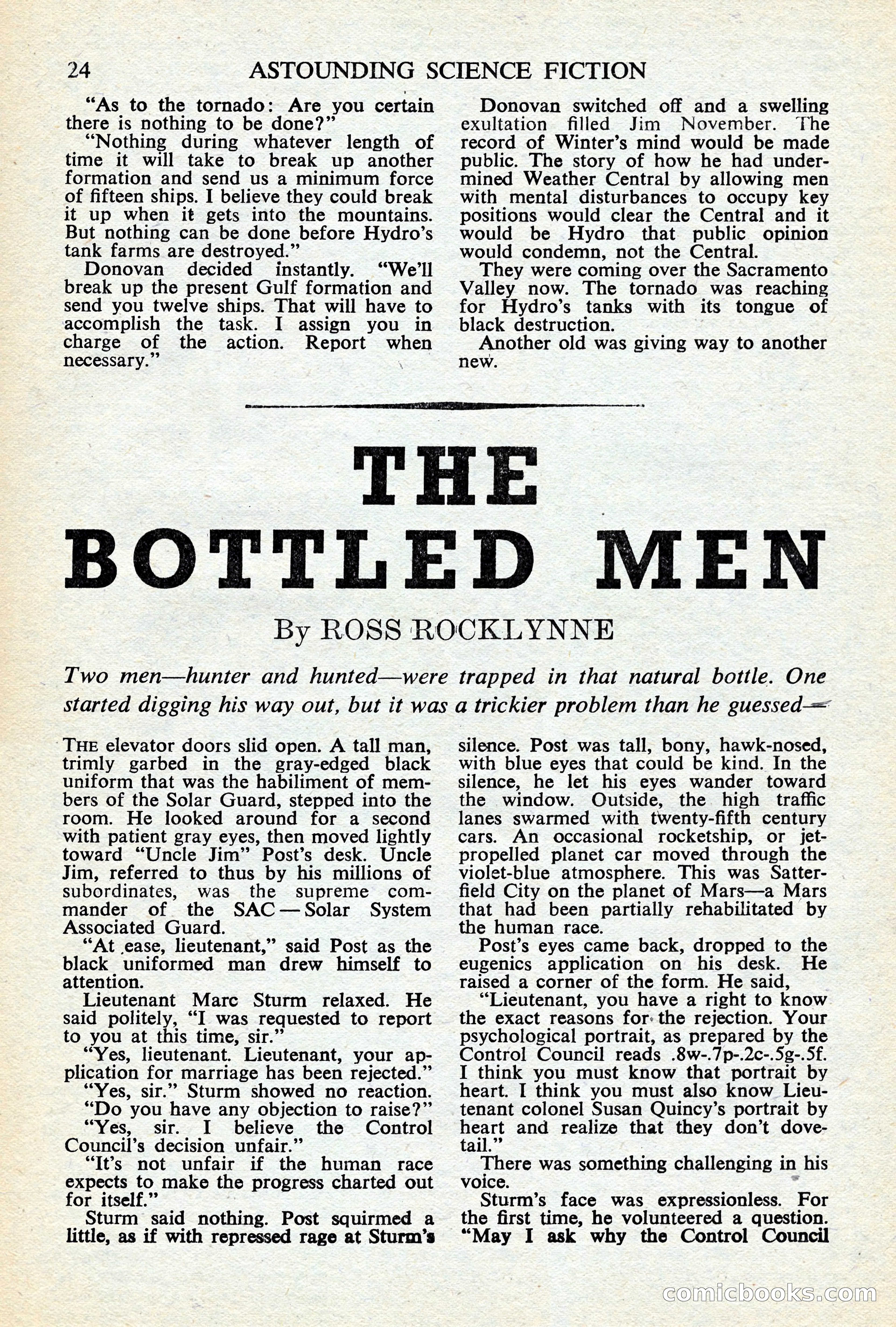 Astounding Science Fiction (British Edition) — page 26 of 68