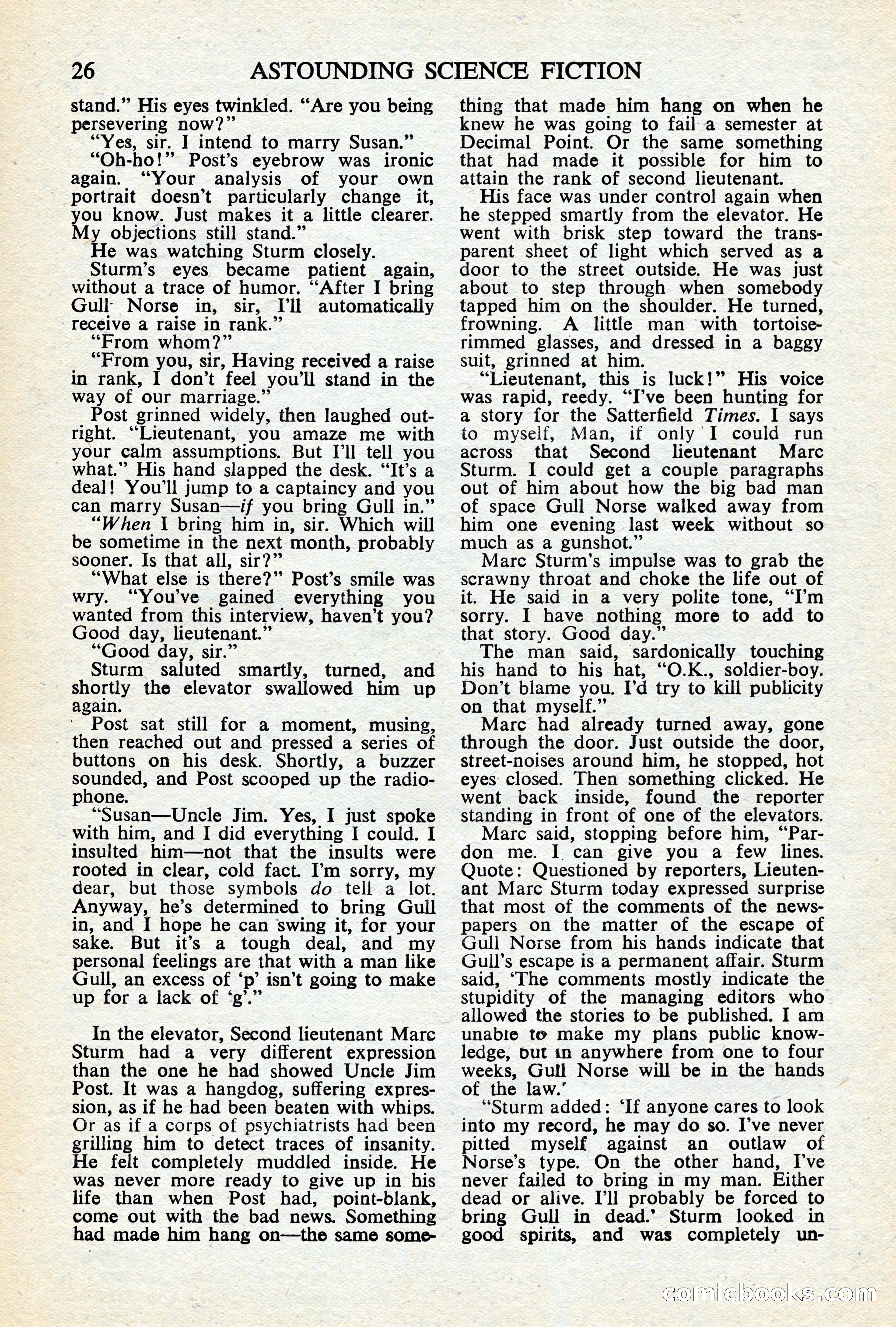 Astounding Science Fiction (British Edition) — page 28 of 68