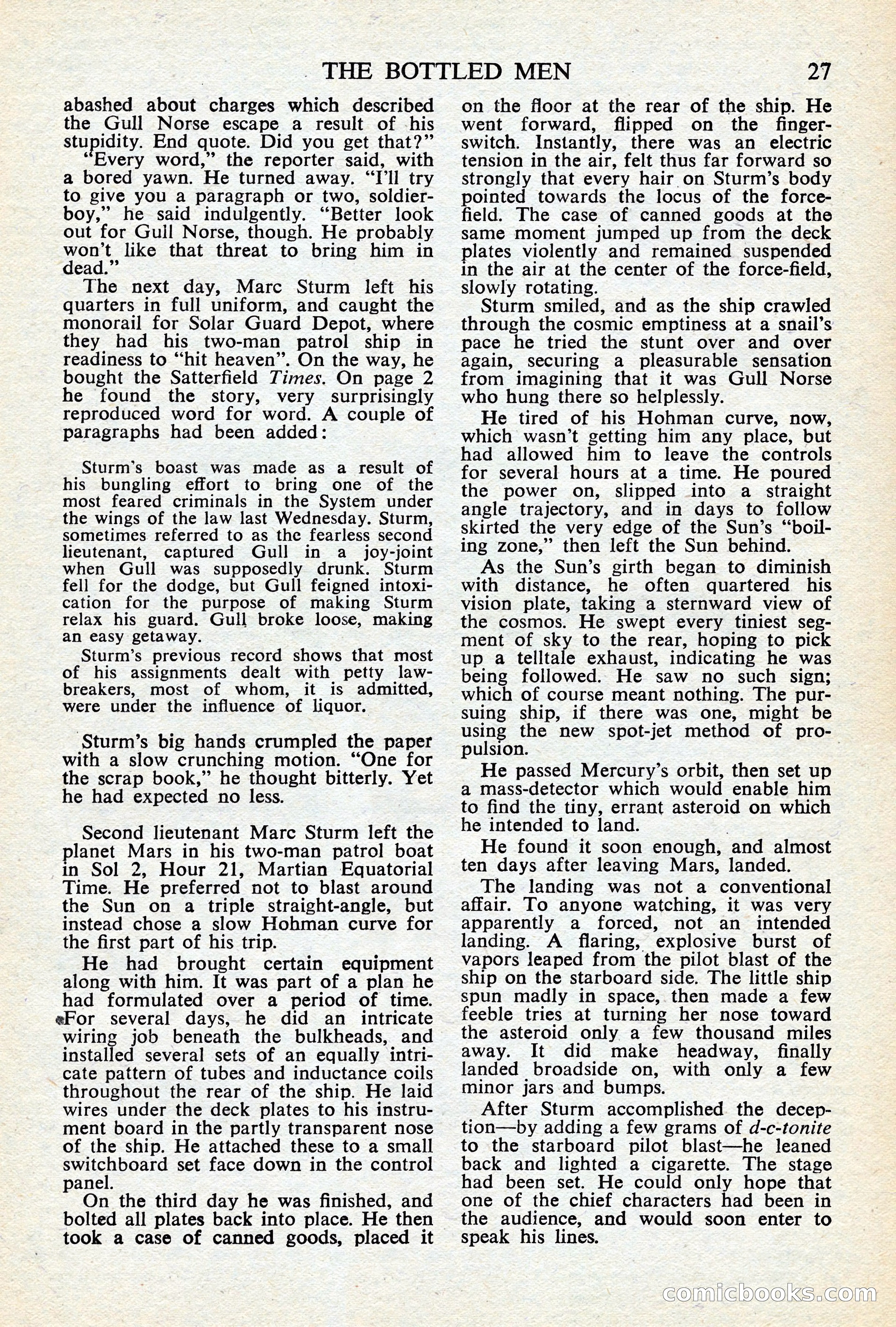 Astounding Science Fiction (British Edition) — page 29 of 68