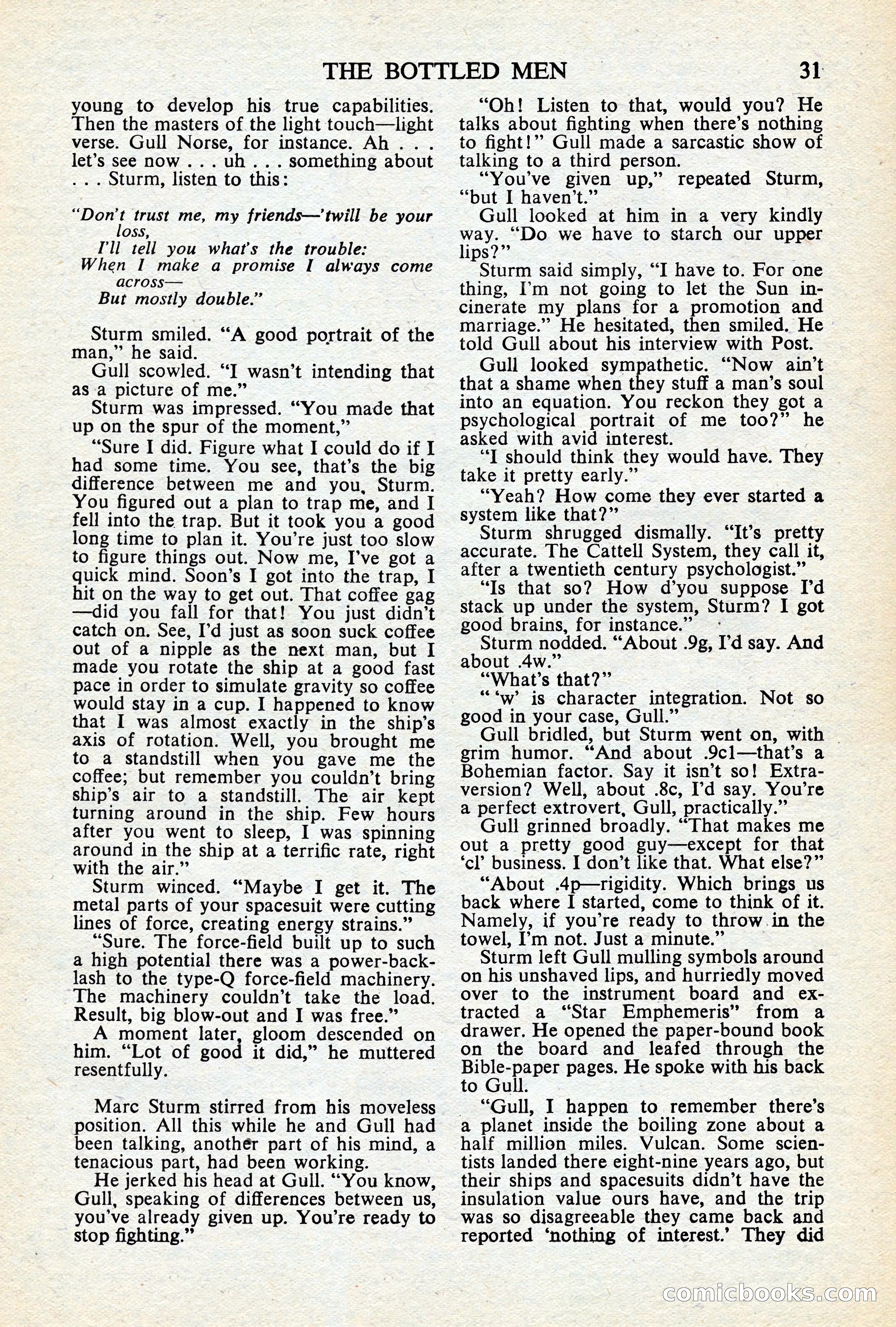 Astounding Science Fiction (British Edition) — page 33 of 68