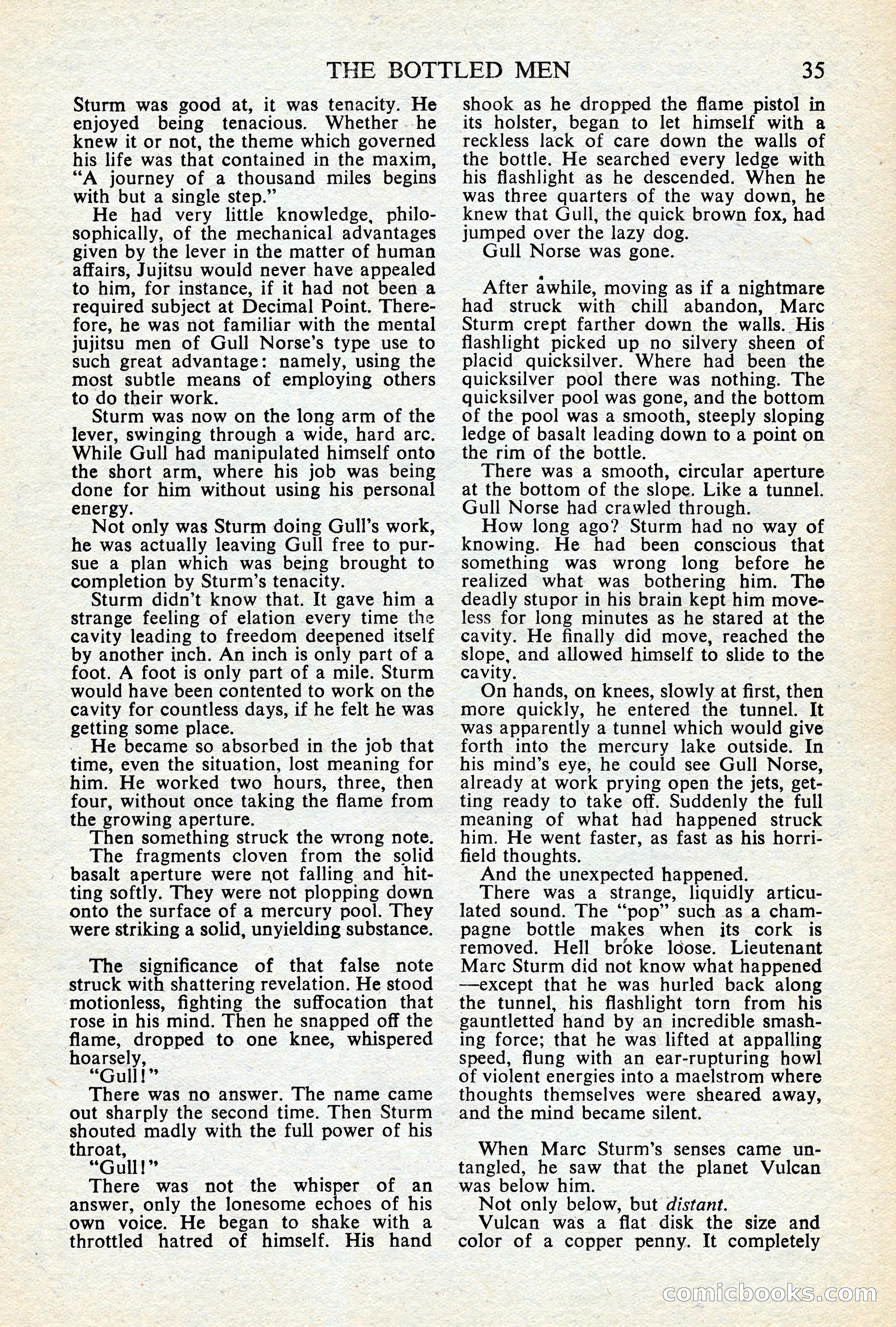 Astounding Science Fiction (British Edition) — page 37 of 68