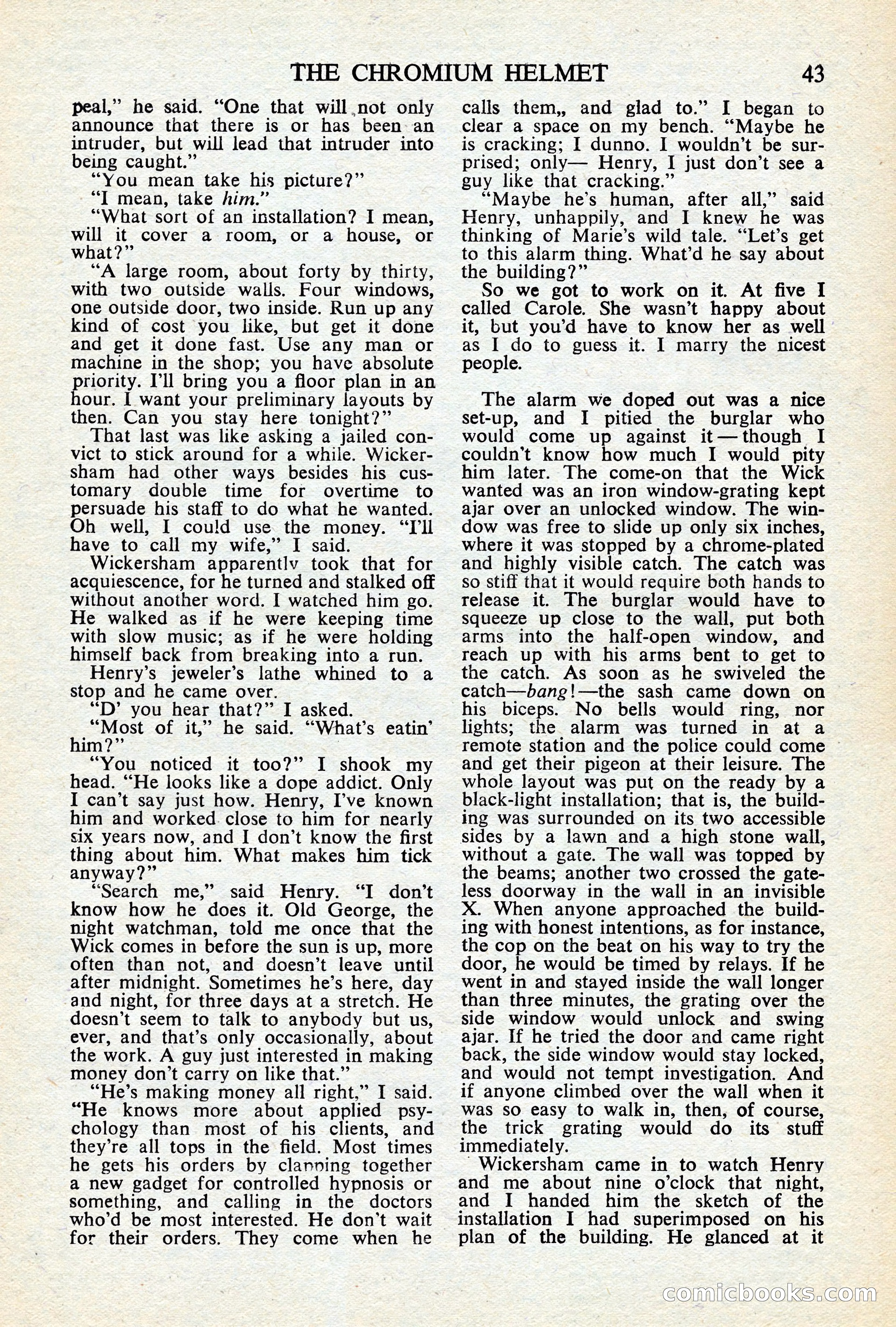 Astounding Science Fiction (British Edition) — page 45 of 68