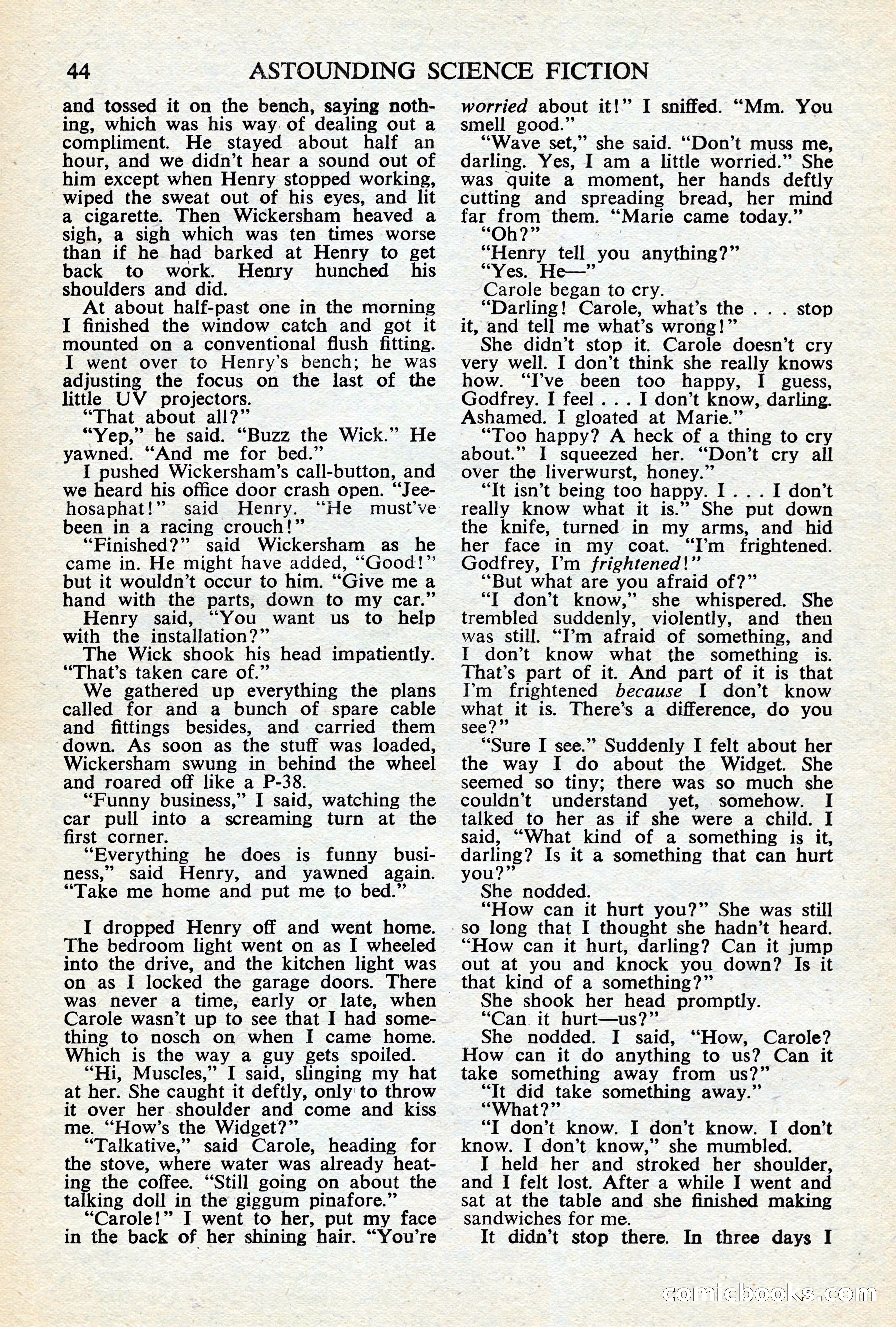 Astounding Science Fiction (British Edition) — page 46 of 68
