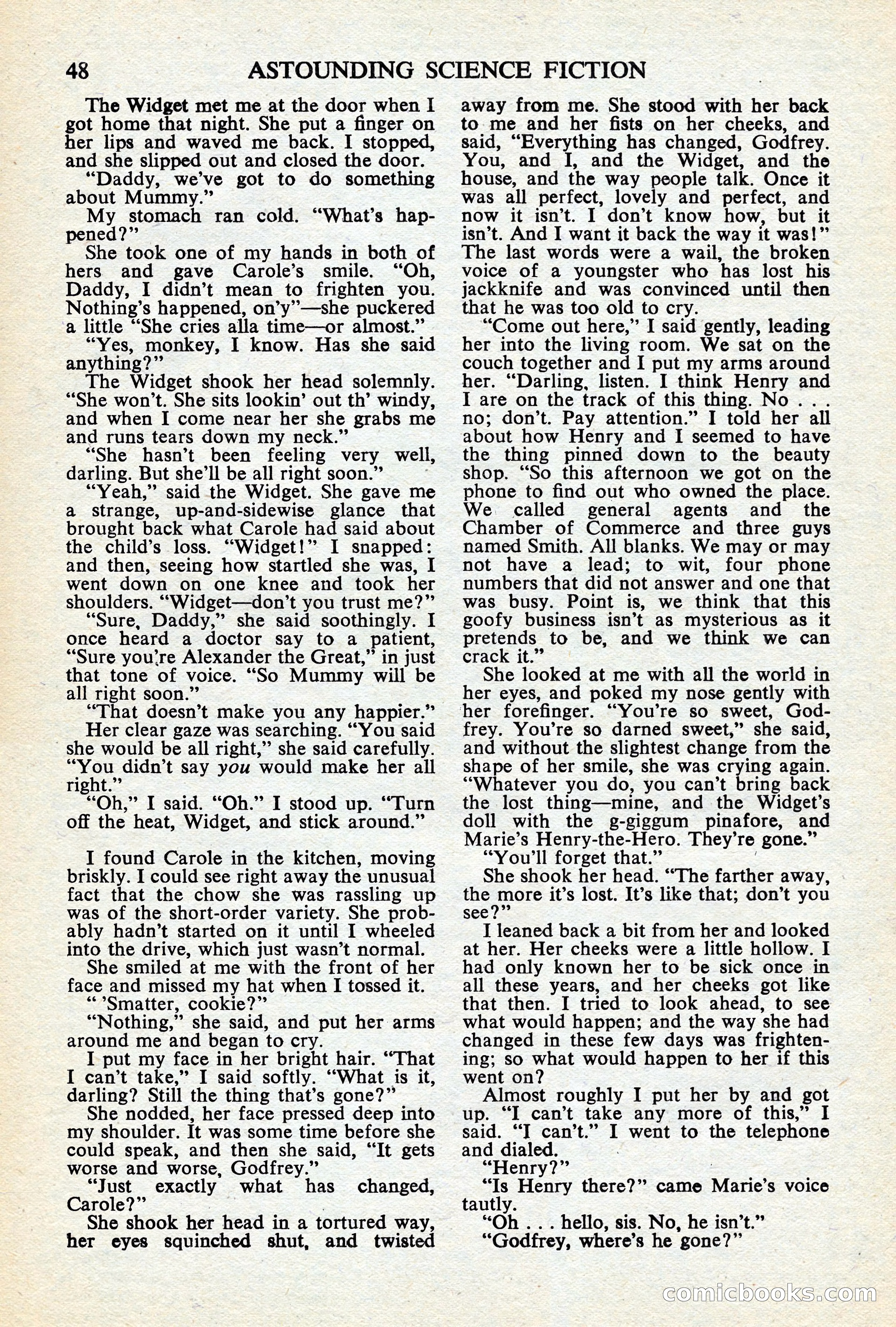 Astounding Science Fiction (British Edition) — page 50 of 68