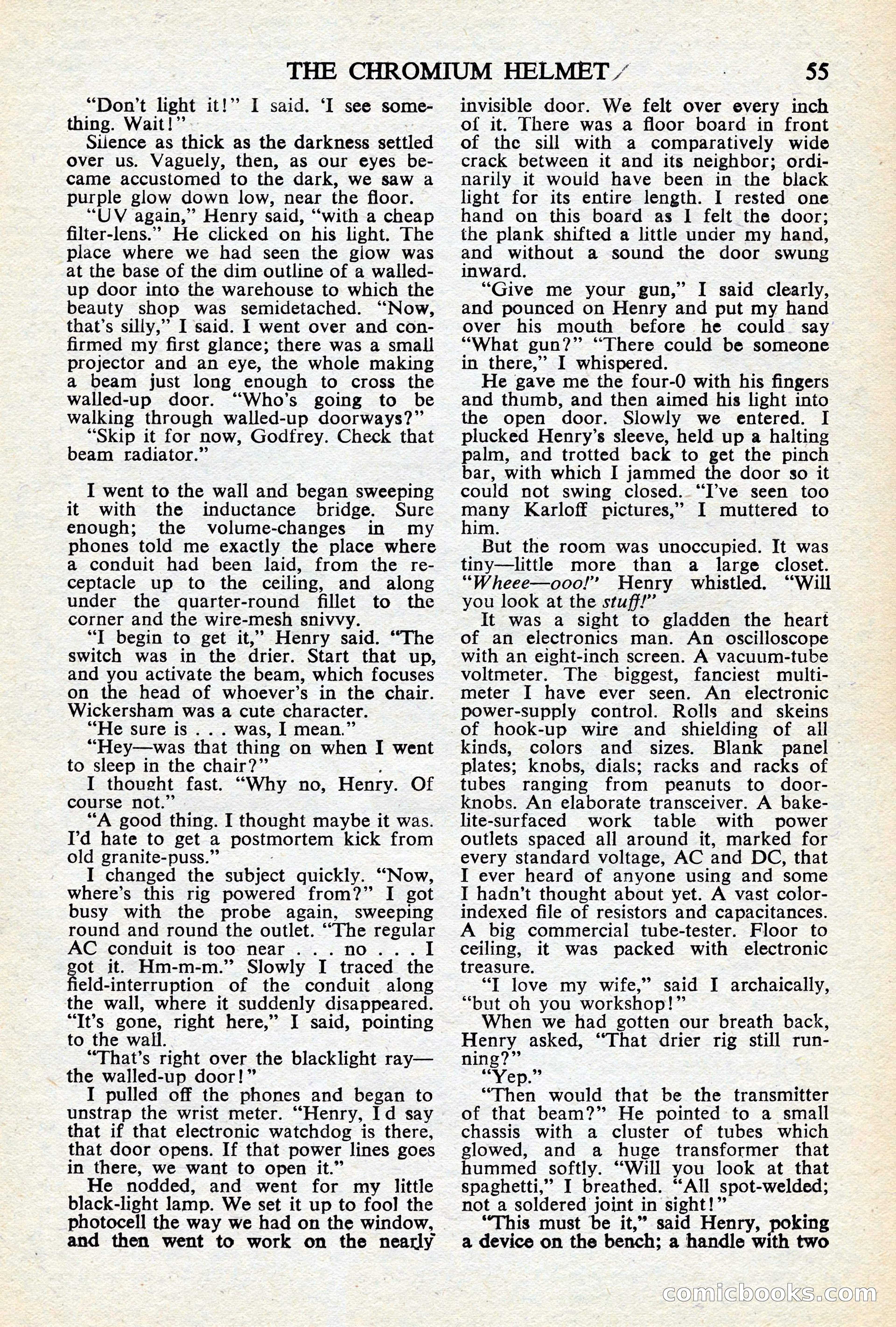 Astounding Science Fiction (British Edition) — page 57 of 68