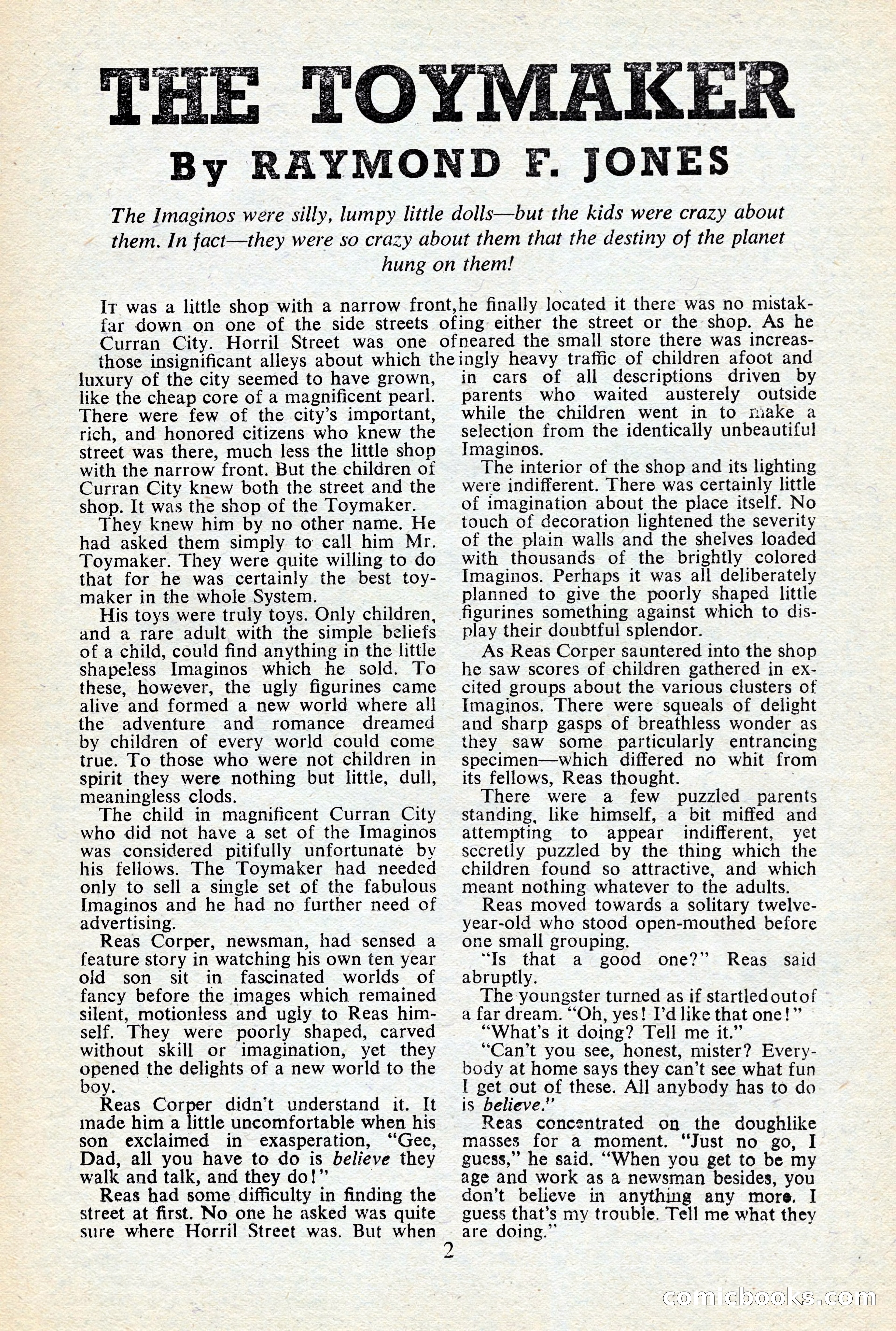Astounding Science-Fiction, British Edition, January 1947 — page 4 of 68