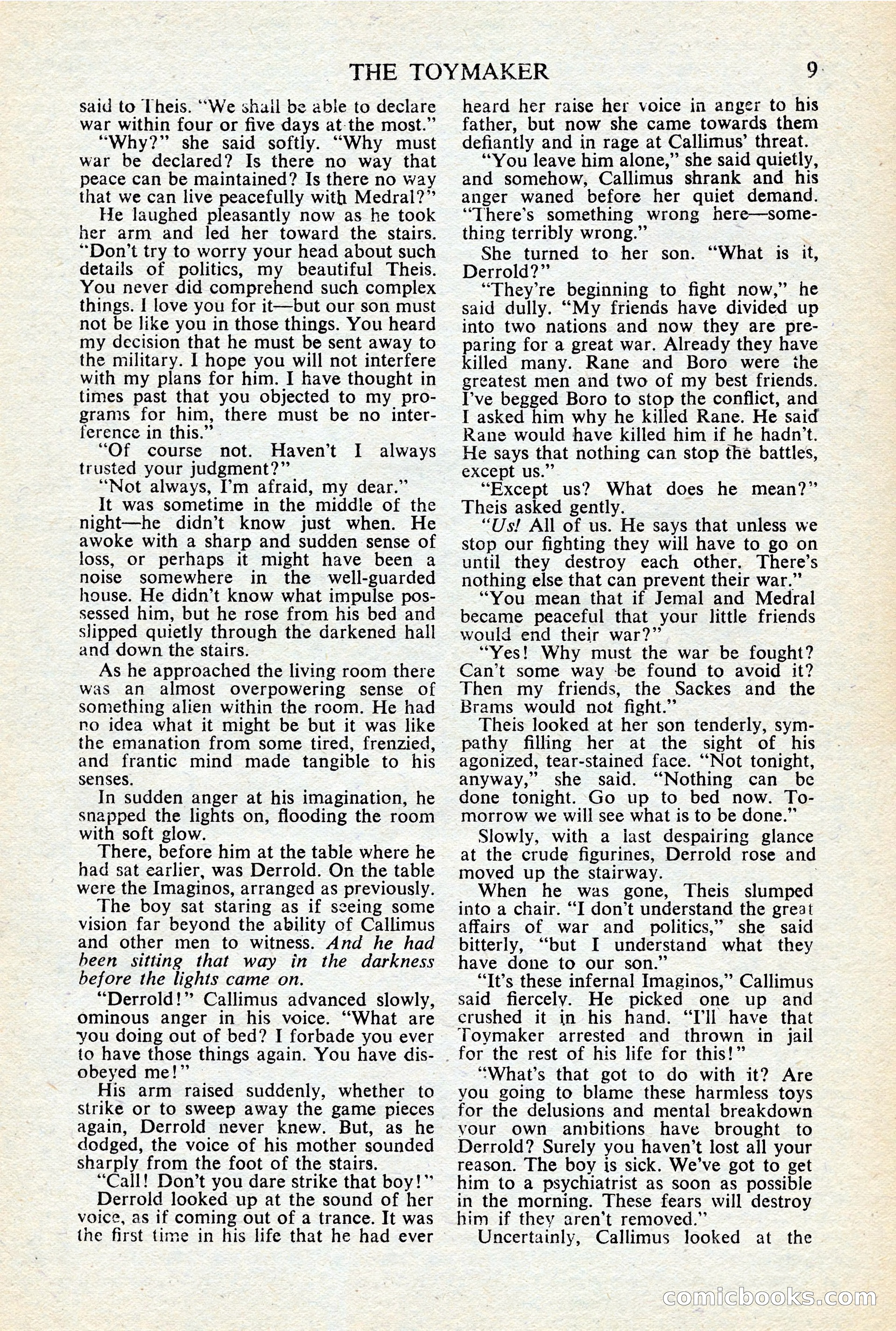 Astounding Science-Fiction, British Edition, January 1947 — page 11 of 68