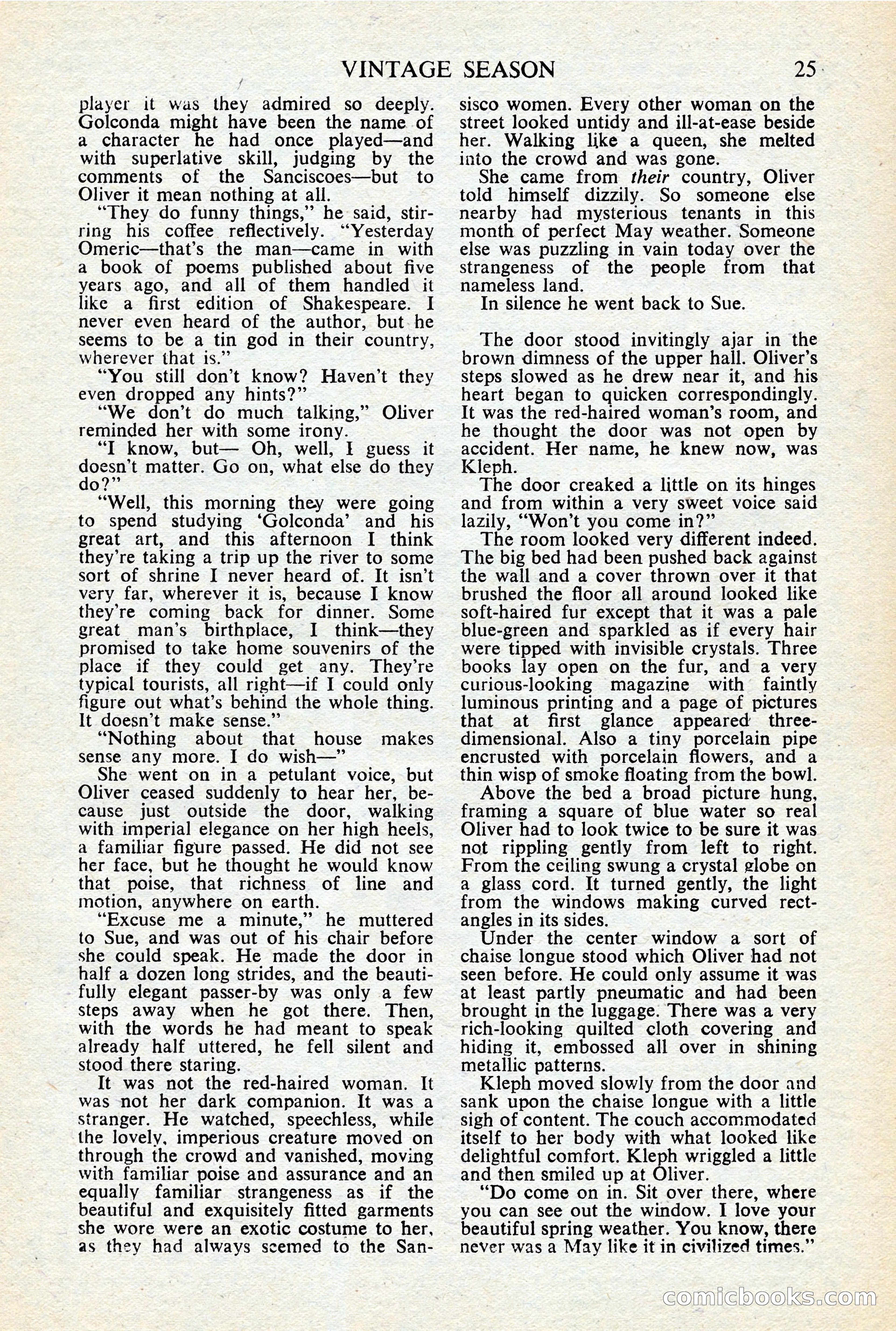 Astounding Science-Fiction, British Edition, January 1947 — page 27 of 68