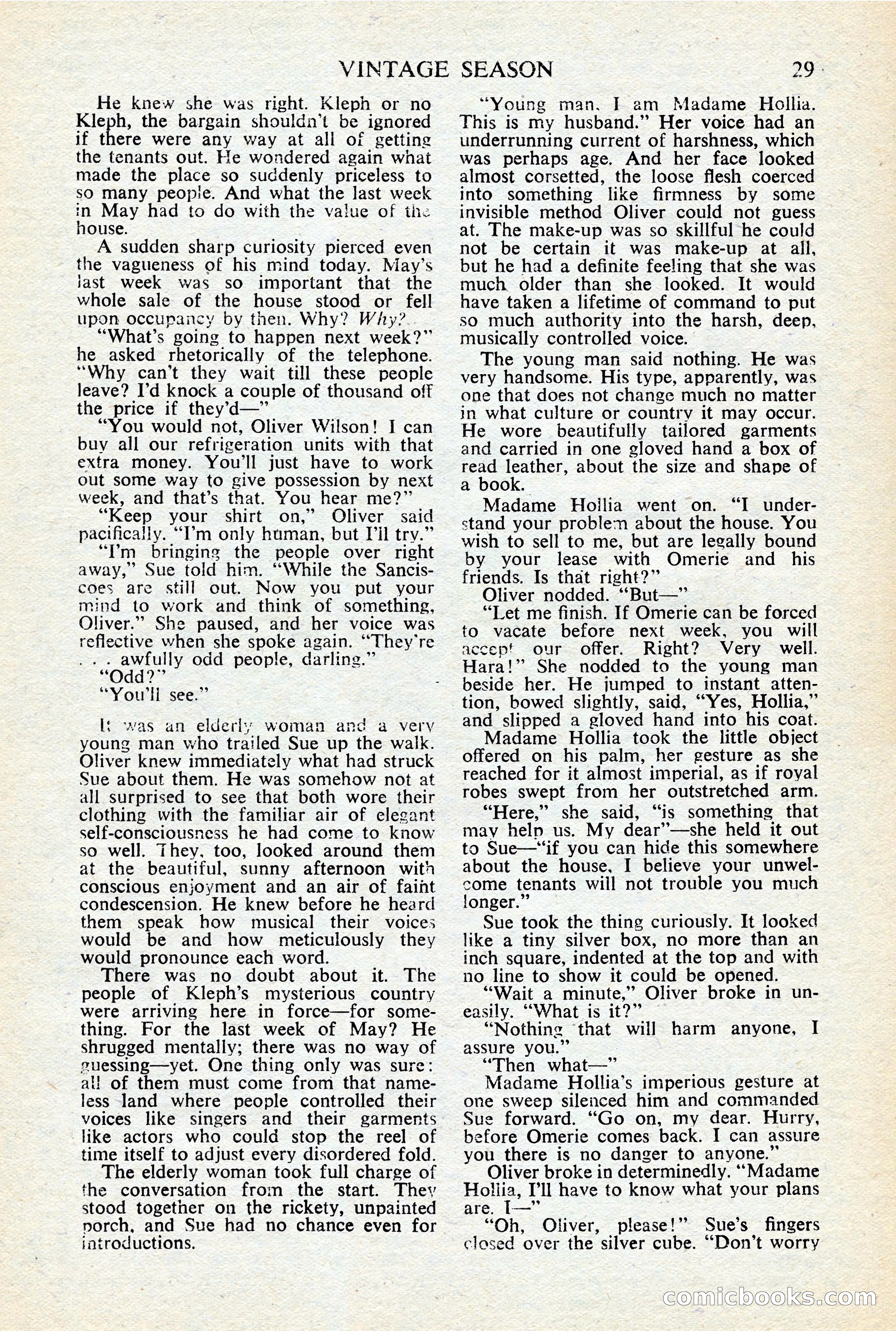 Astounding Science-Fiction, British Edition, January 1947 — page 31 of 68
