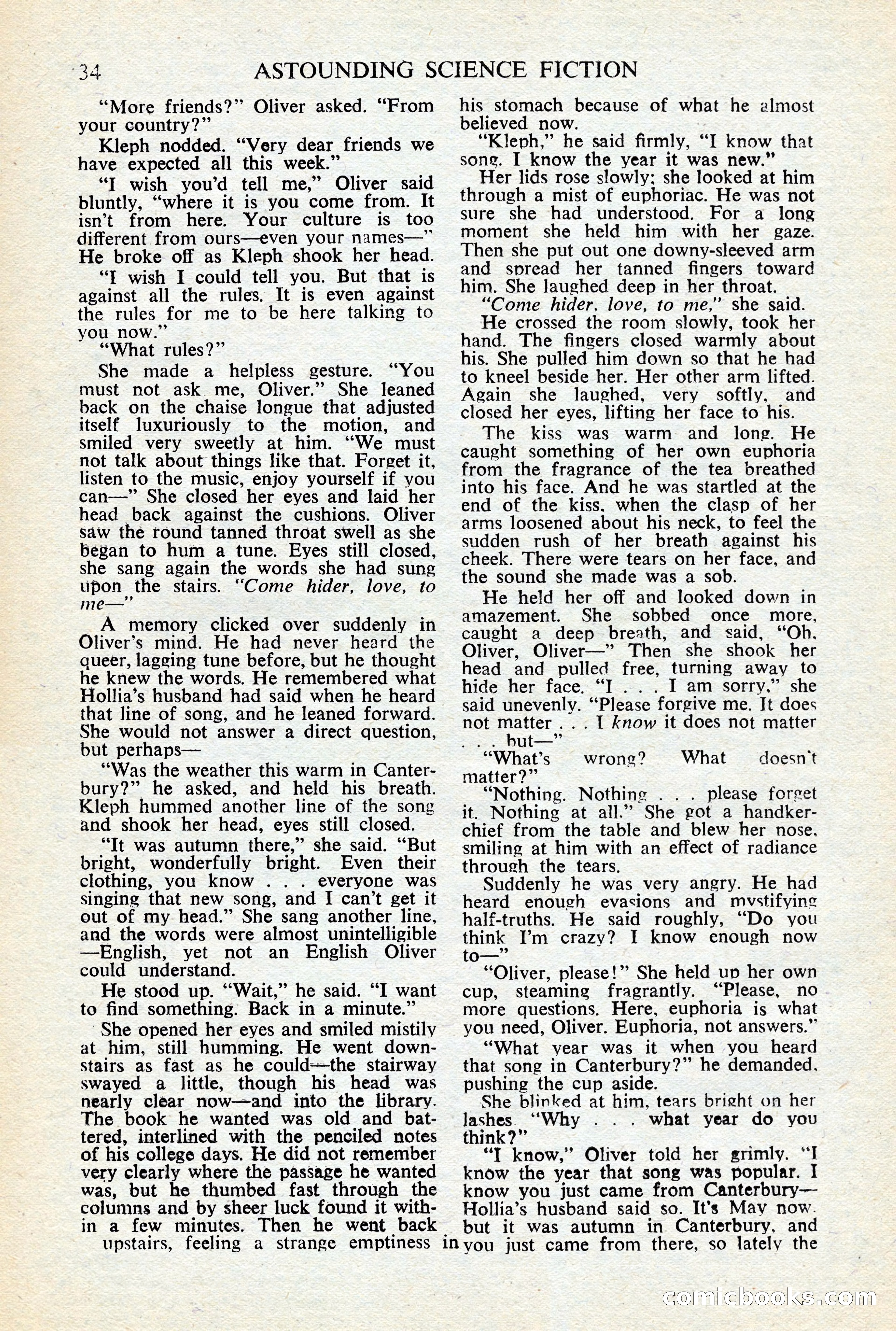 Astounding Science-Fiction, British Edition, January 1947 — page 36 of 68