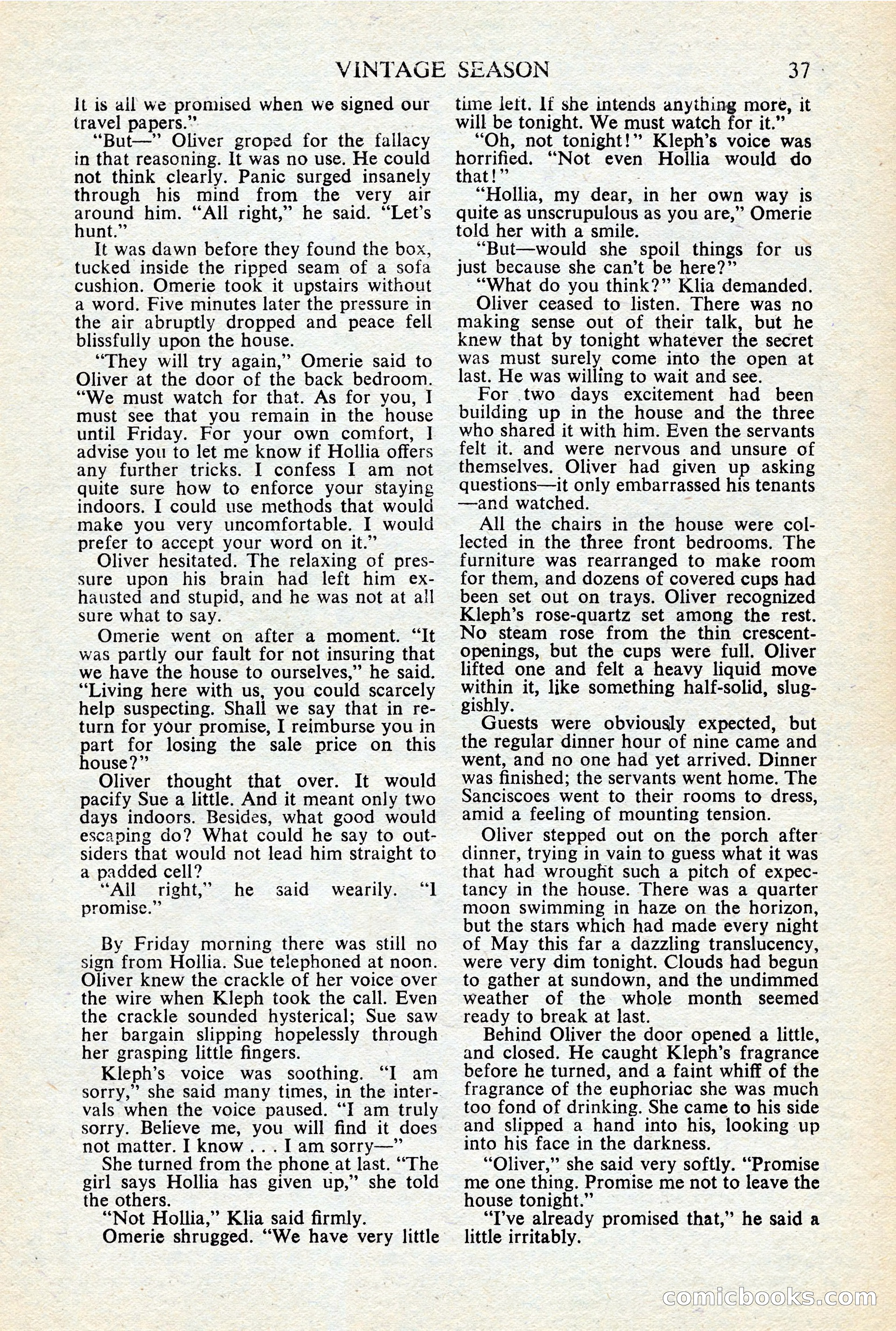 Astounding Science-Fiction, British Edition, January 1947 — page 39 of 68