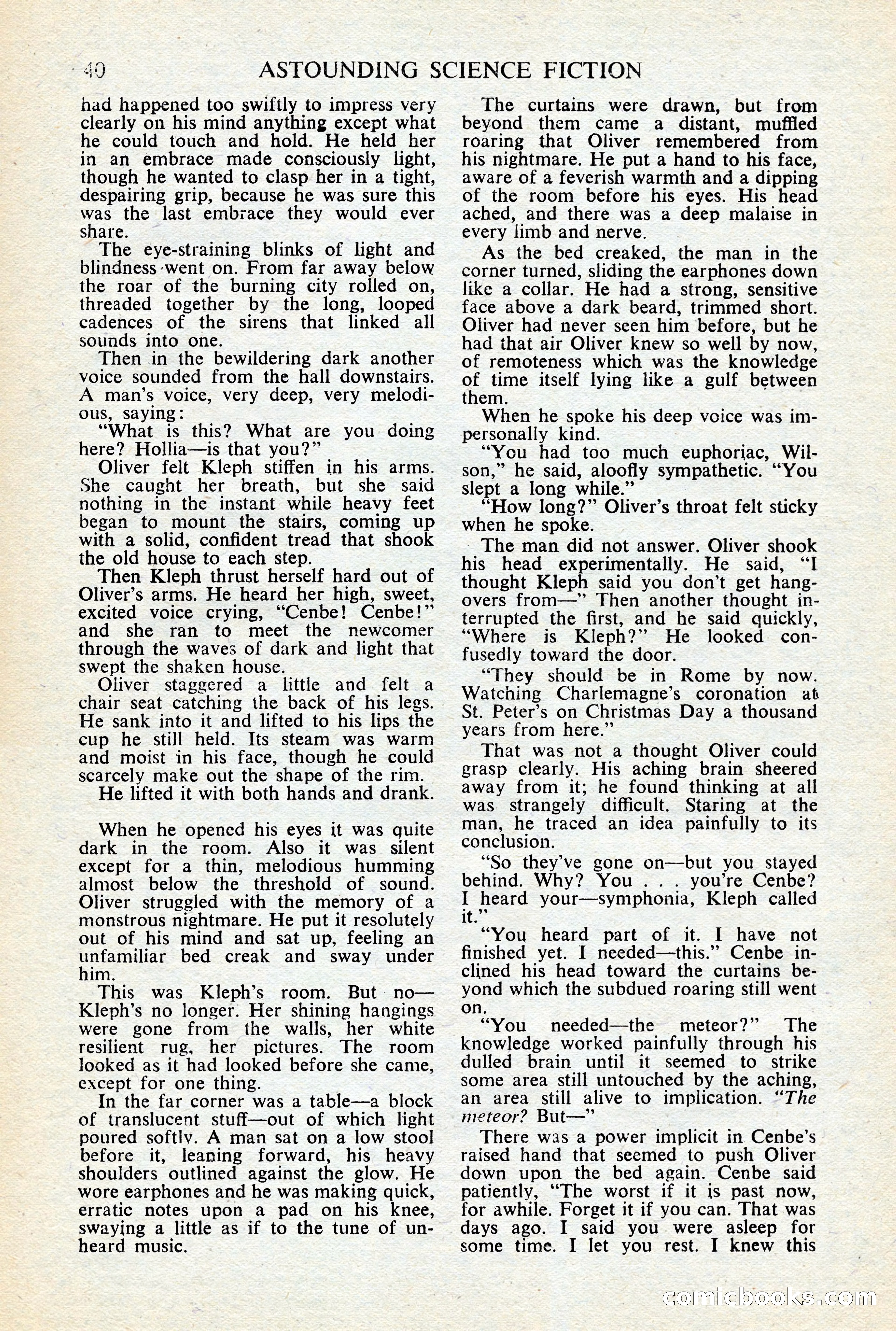 Astounding Science-Fiction, British Edition, January 1947 — page 42 of 68