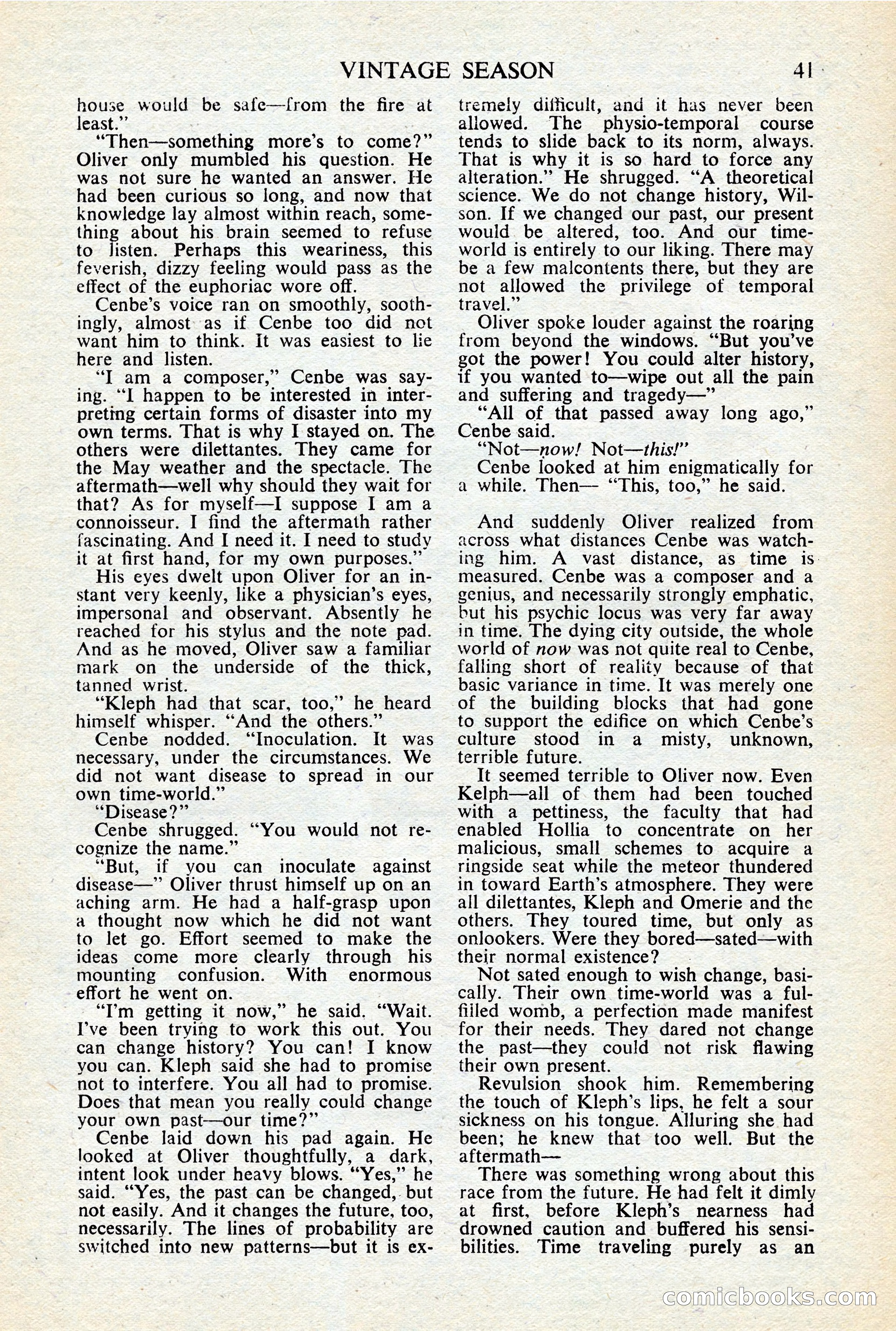 Astounding Science-Fiction, British Edition, January 1947 — page 43 of 68