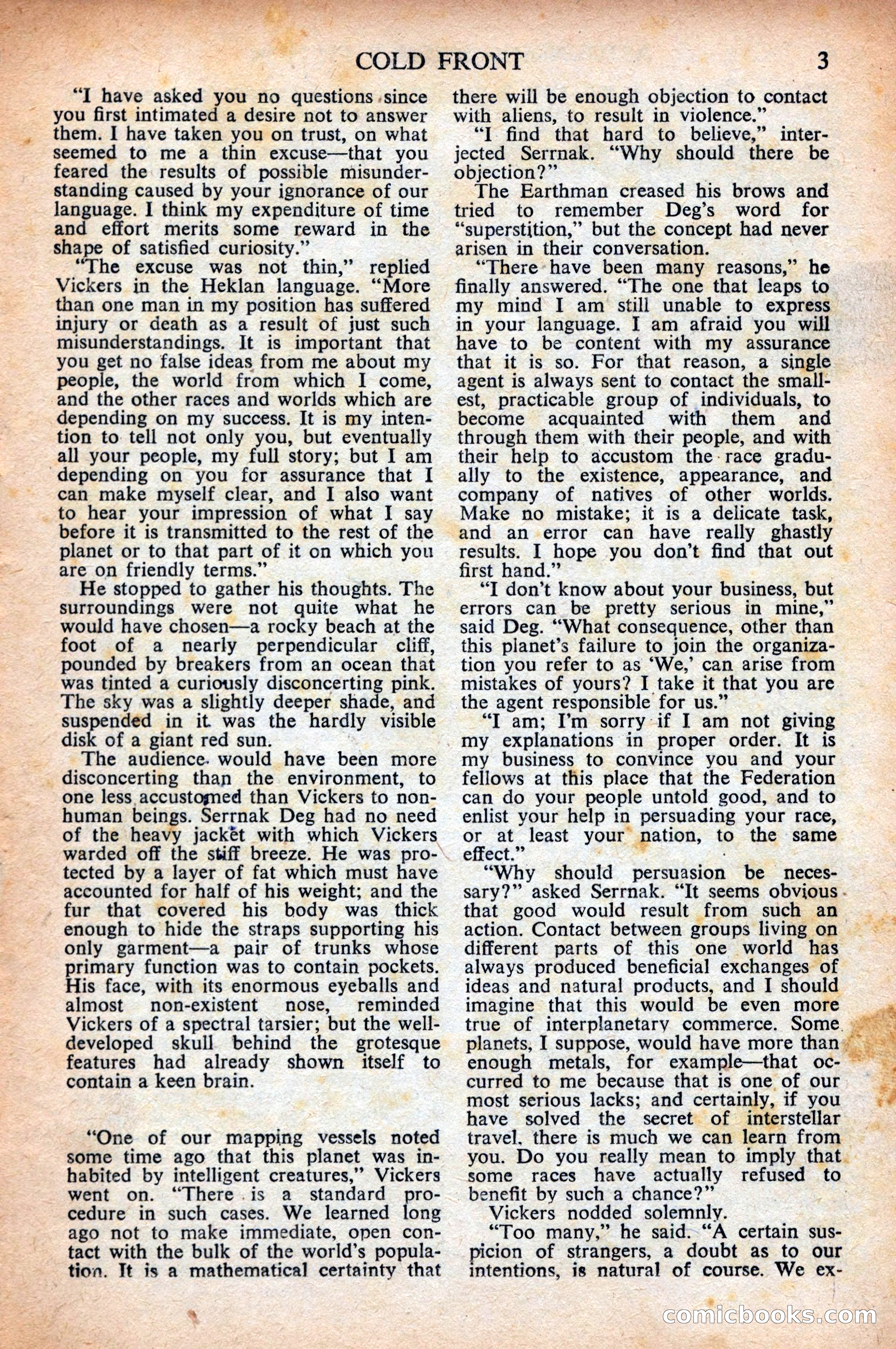 Astounding Science Fiction (British Edition) — page 5 of 68