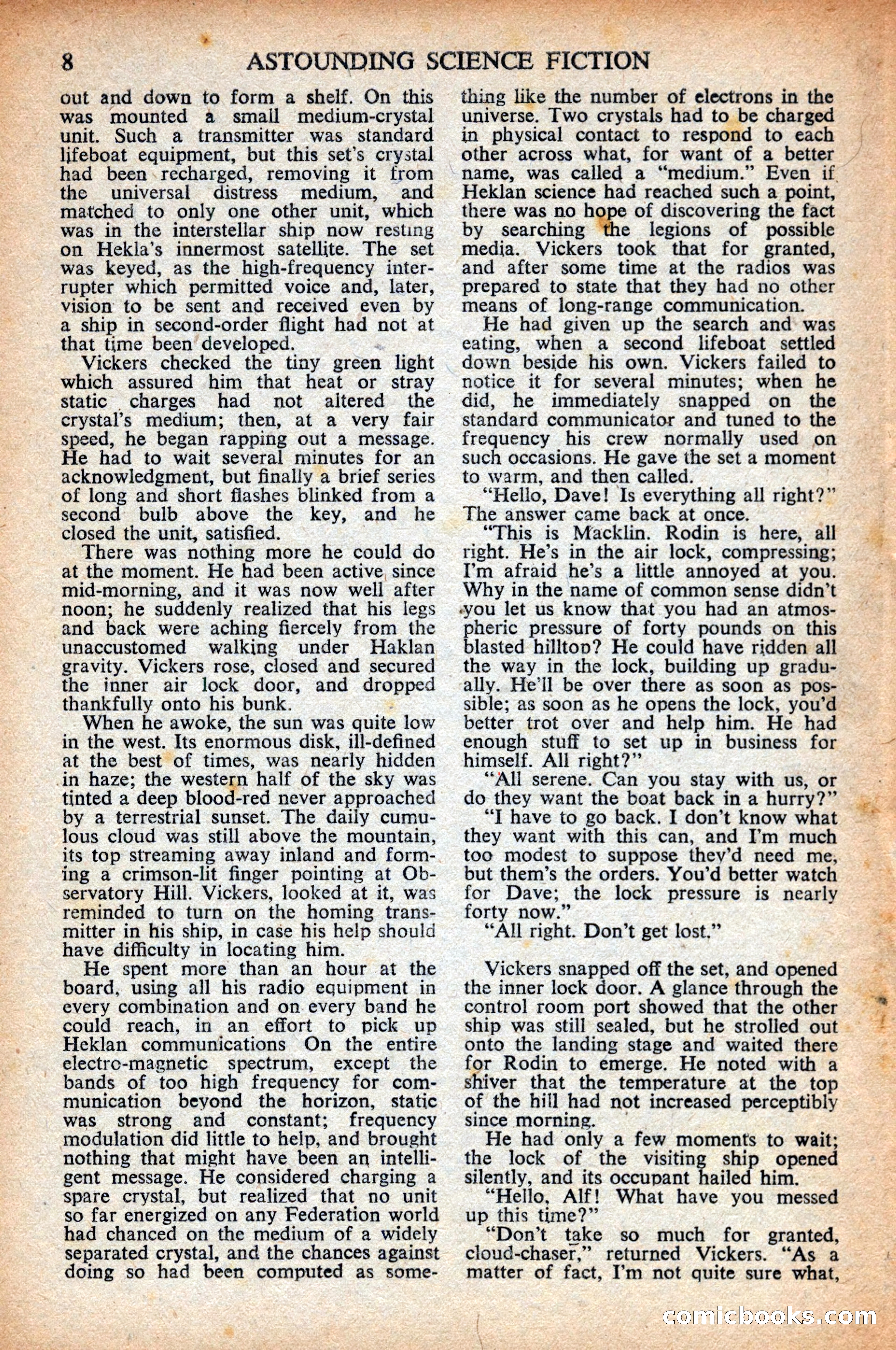 Astounding Science Fiction (British Edition) — page 10 of 68