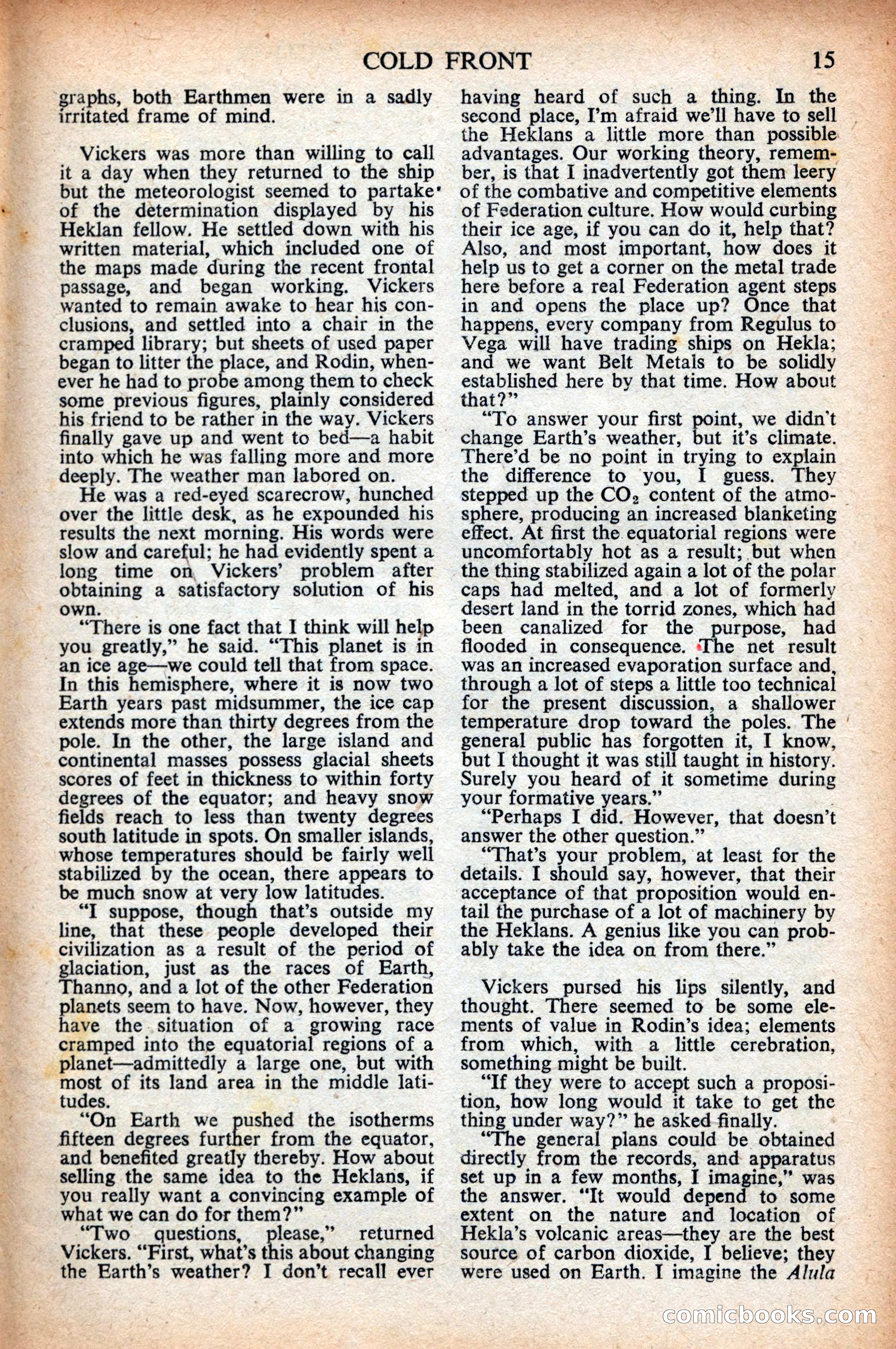 Astounding Science Fiction (British Edition) — page 17 of 68