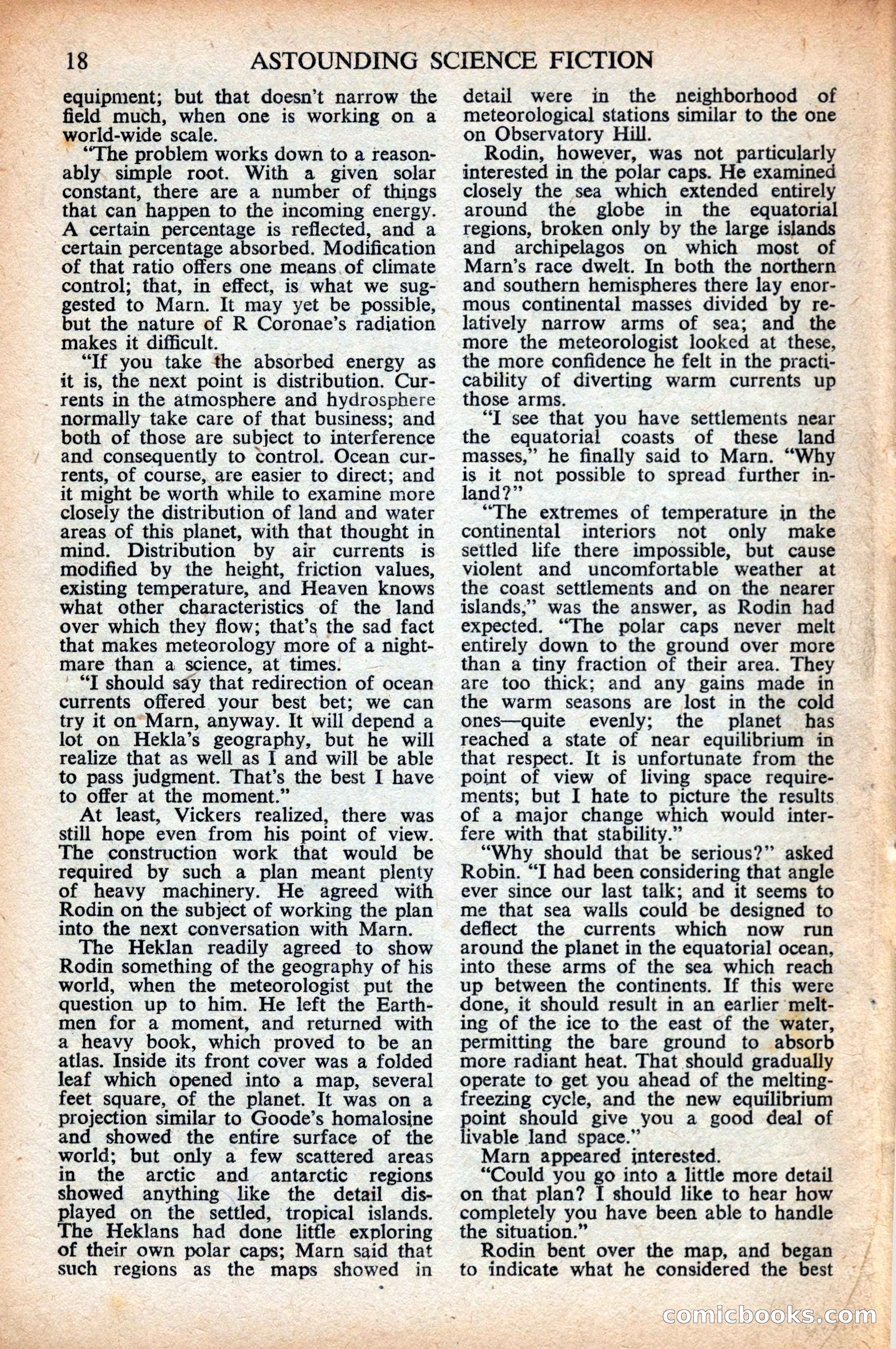 Astounding Science Fiction (British Edition) — page 20 of 68