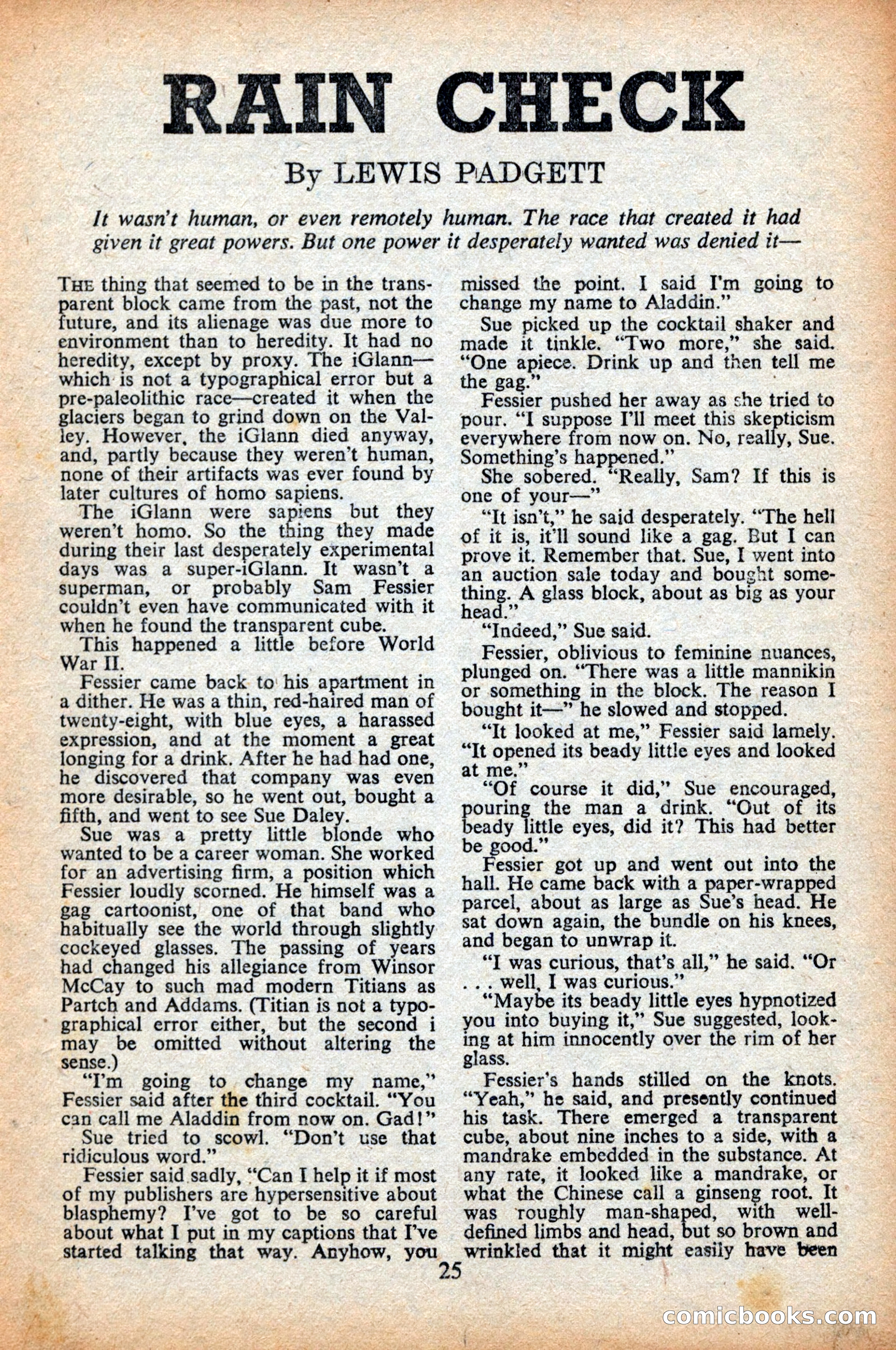 Astounding Science Fiction (British Edition) — page 27 of 68
