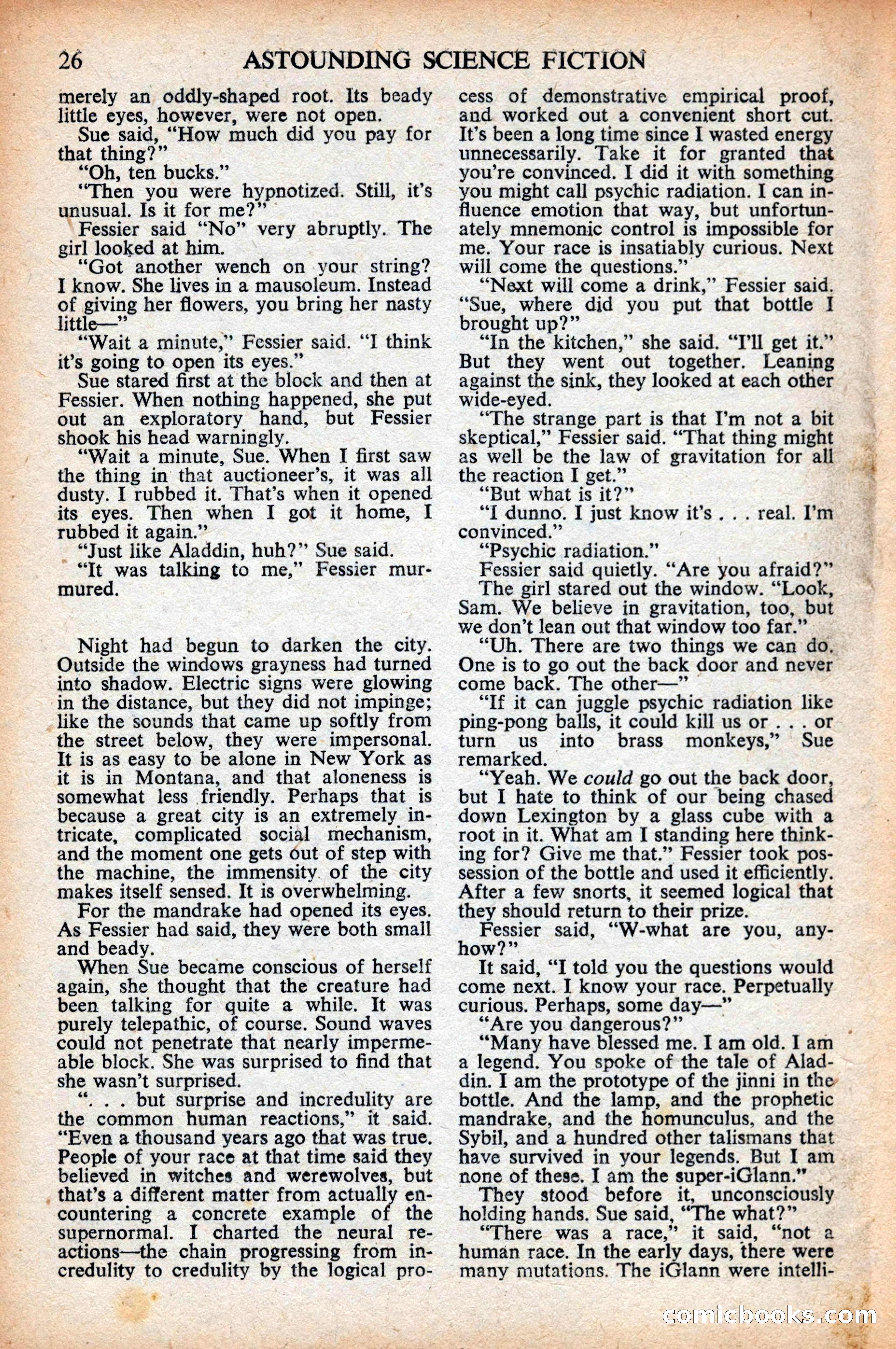 Astounding Science Fiction (British Edition) — page 28 of 68