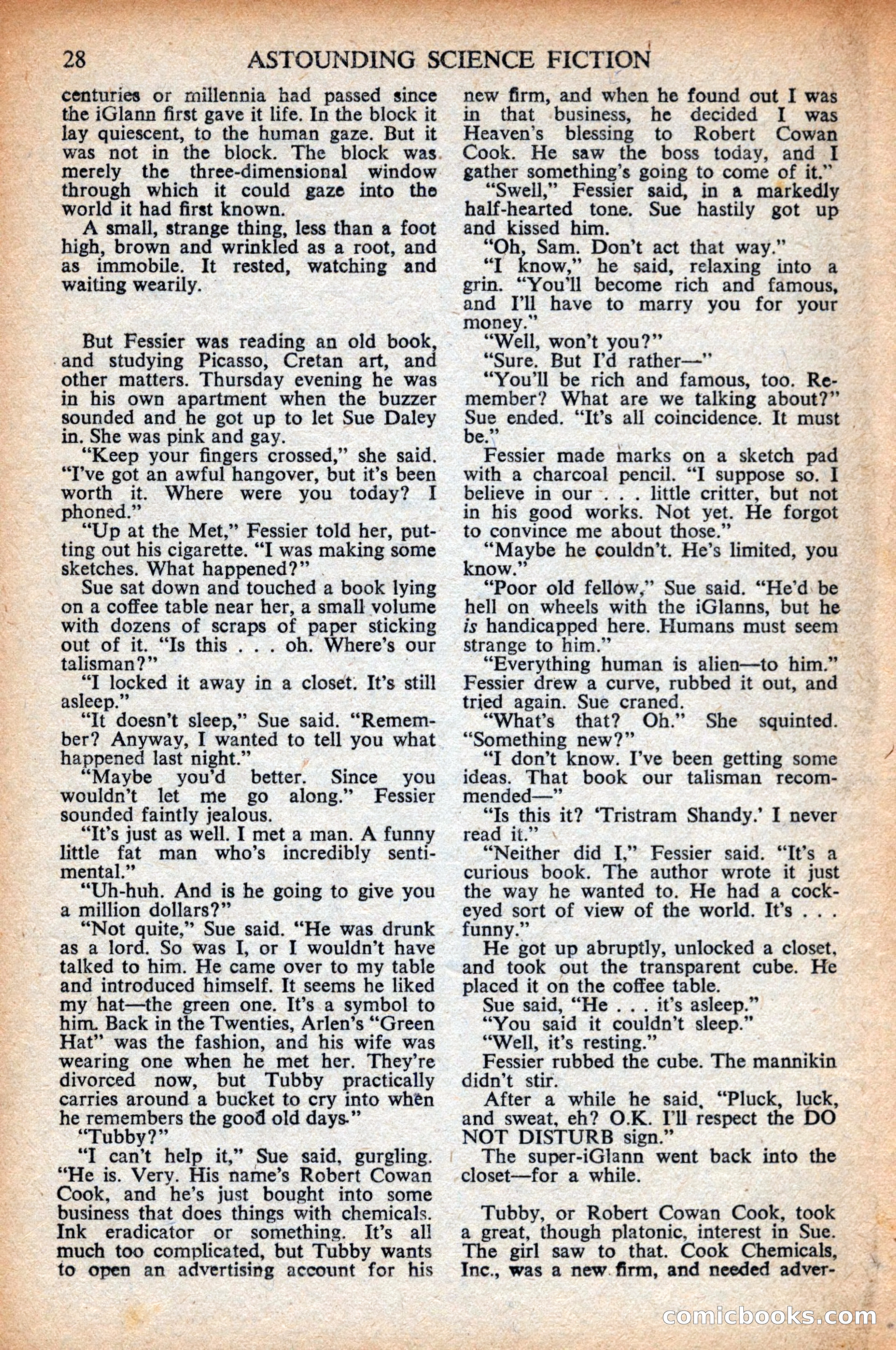 Astounding Science Fiction (British Edition) — page 30 of 68