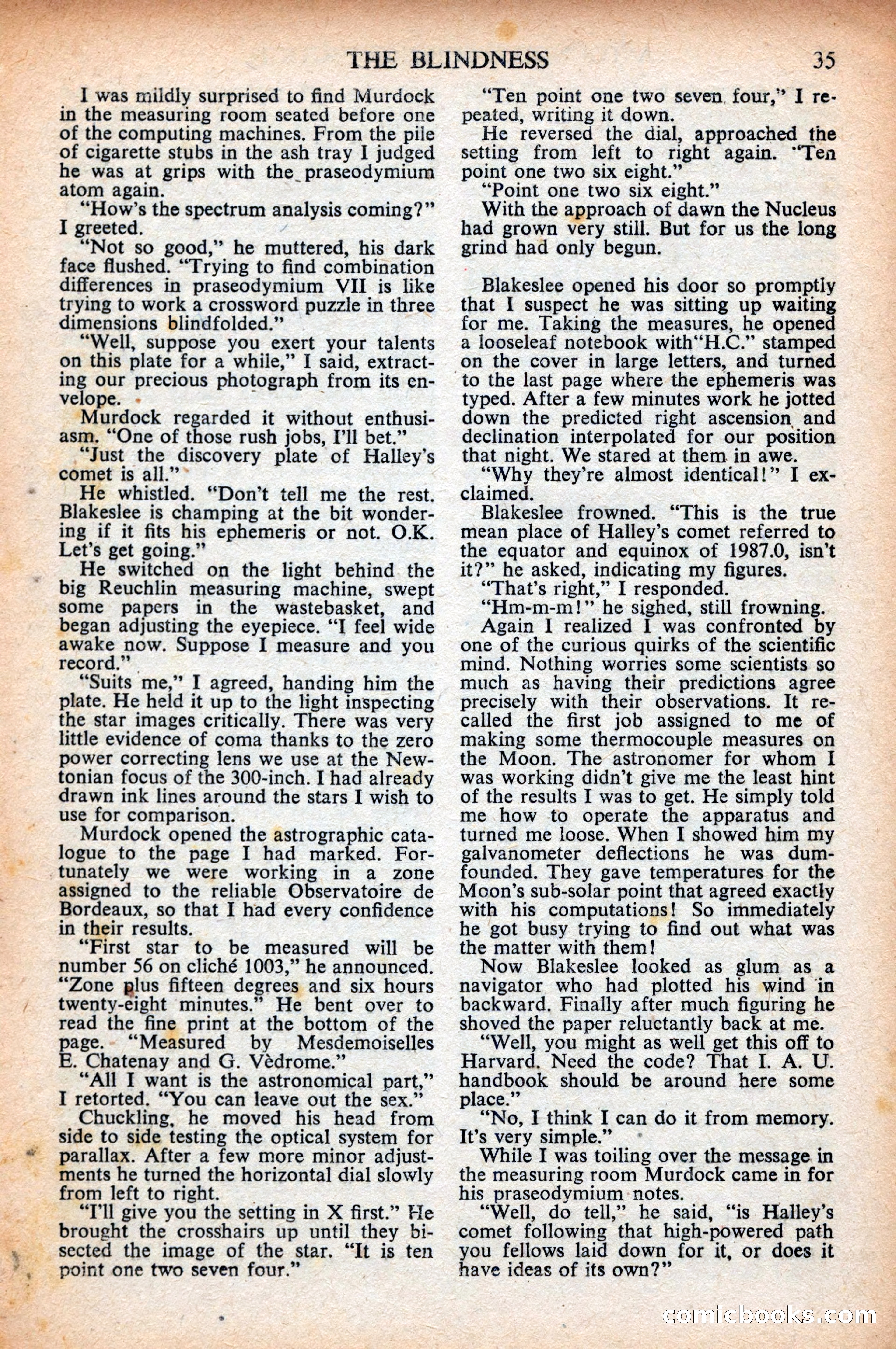 Astounding Science Fiction (British Edition) — page 37 of 68