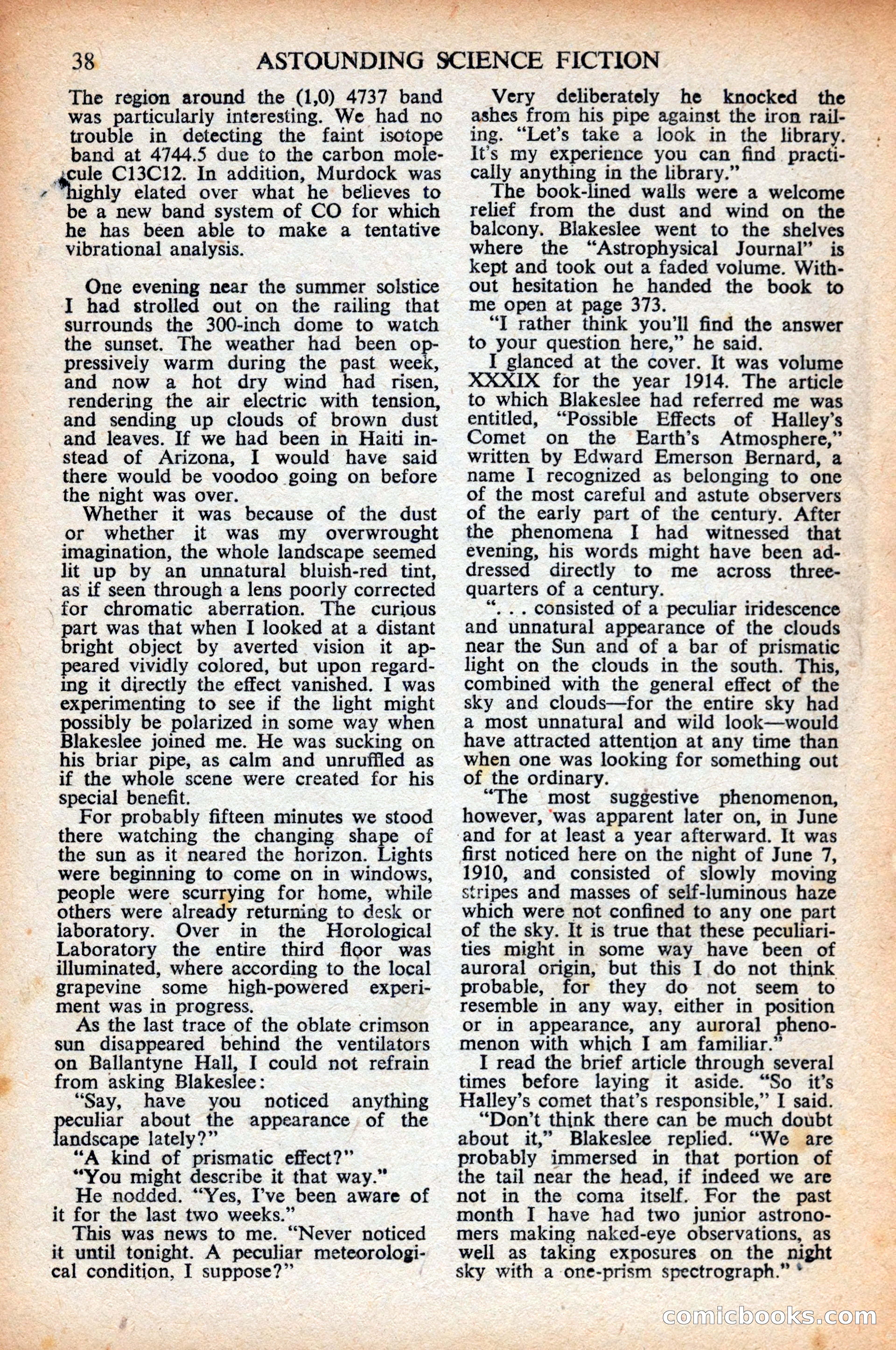 Astounding Science Fiction (British Edition) — page 40 of 68