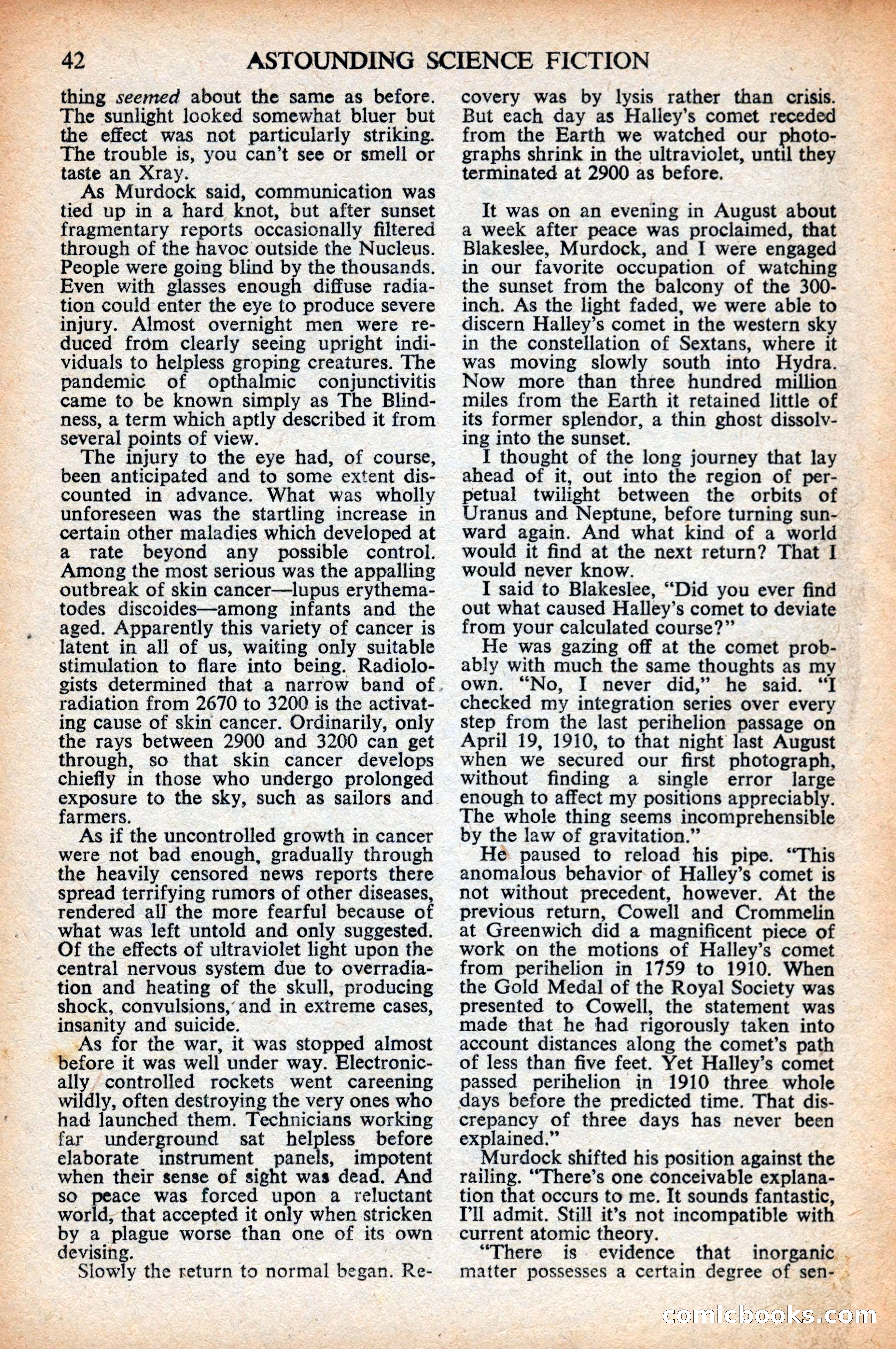 Astounding Science Fiction (British Edition) — page 44 of 68
