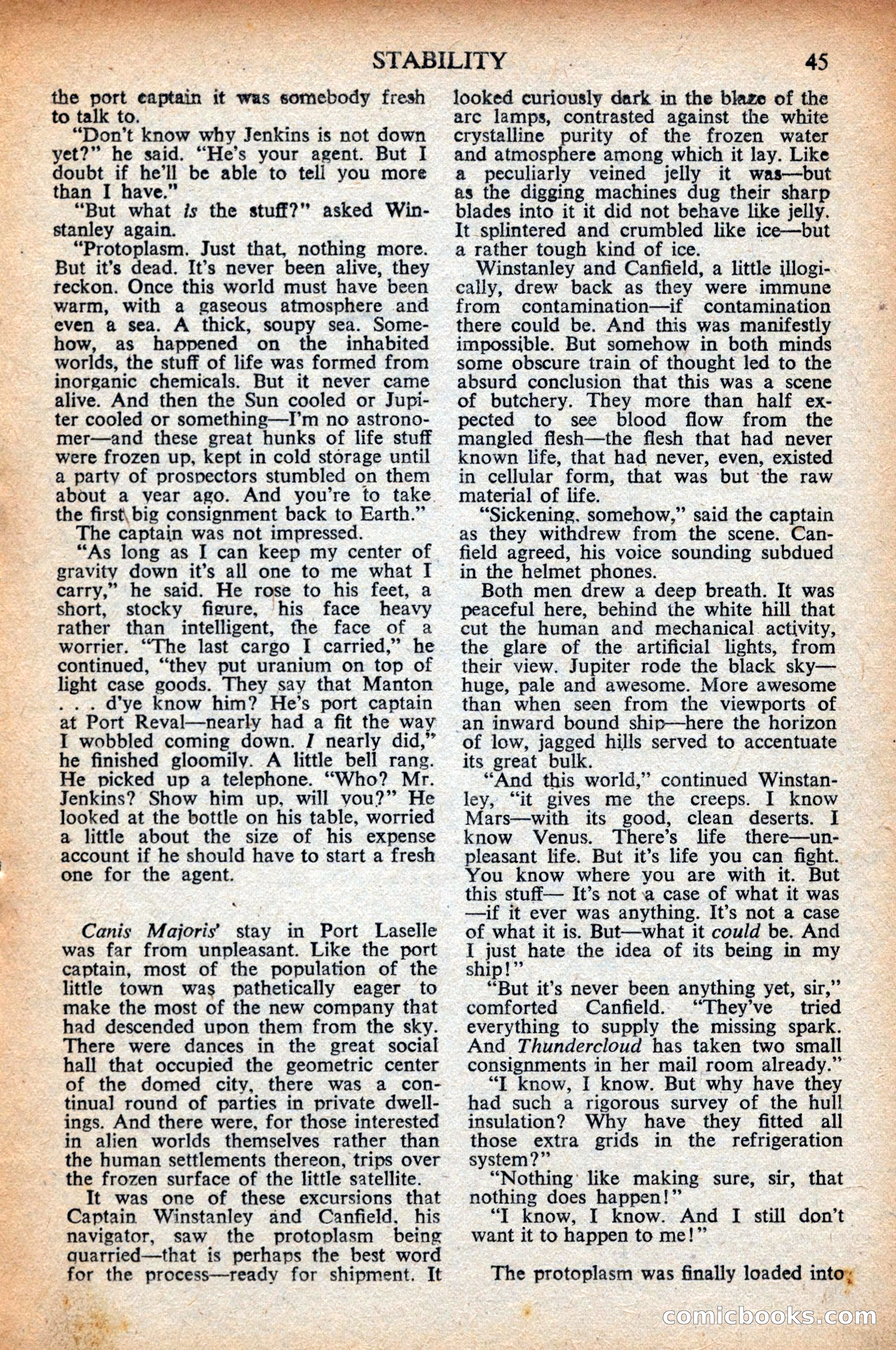 Astounding Science Fiction (British Edition) — page 47 of 68