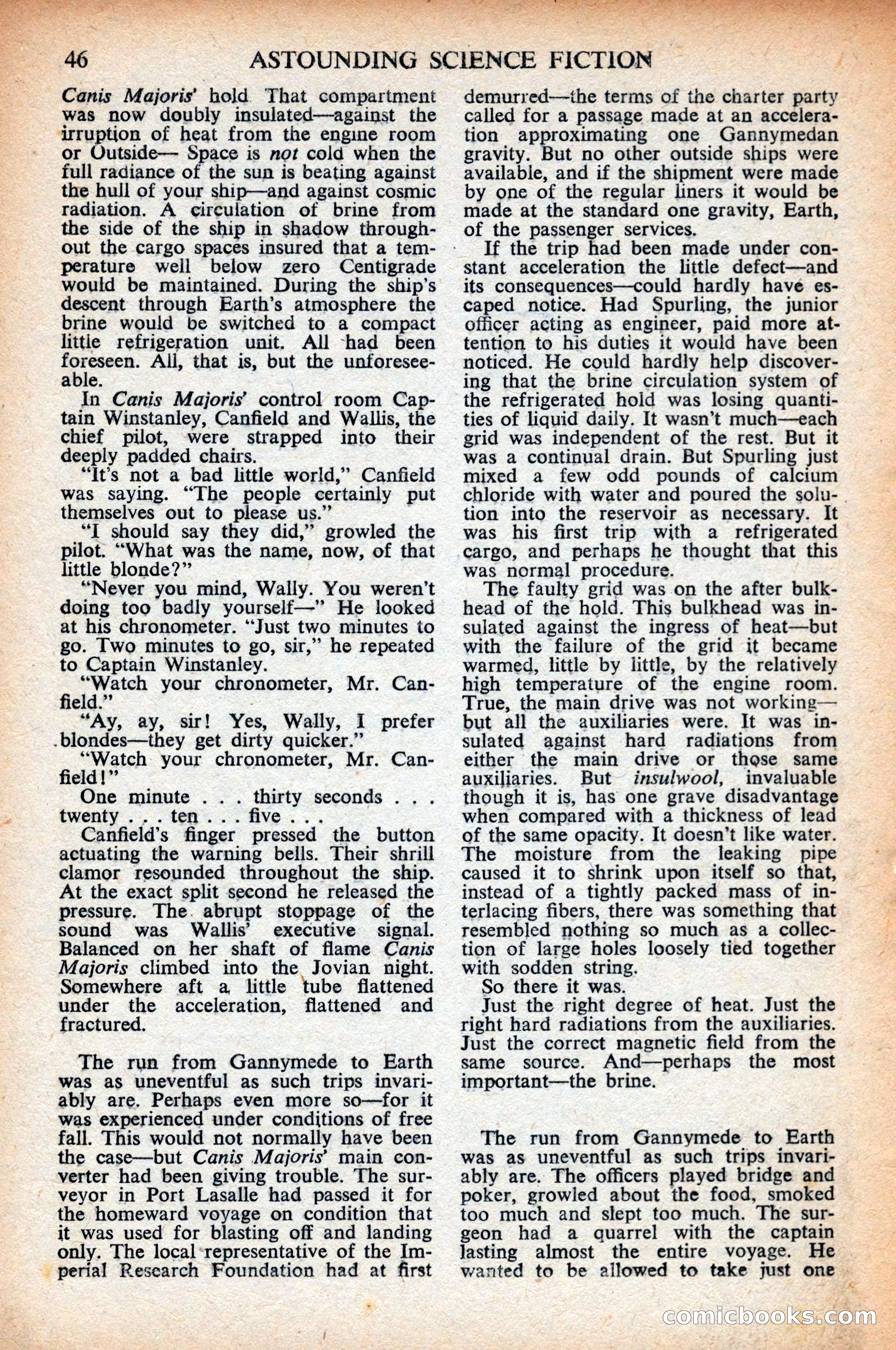 Astounding Science Fiction (British Edition) — page 48 of 68