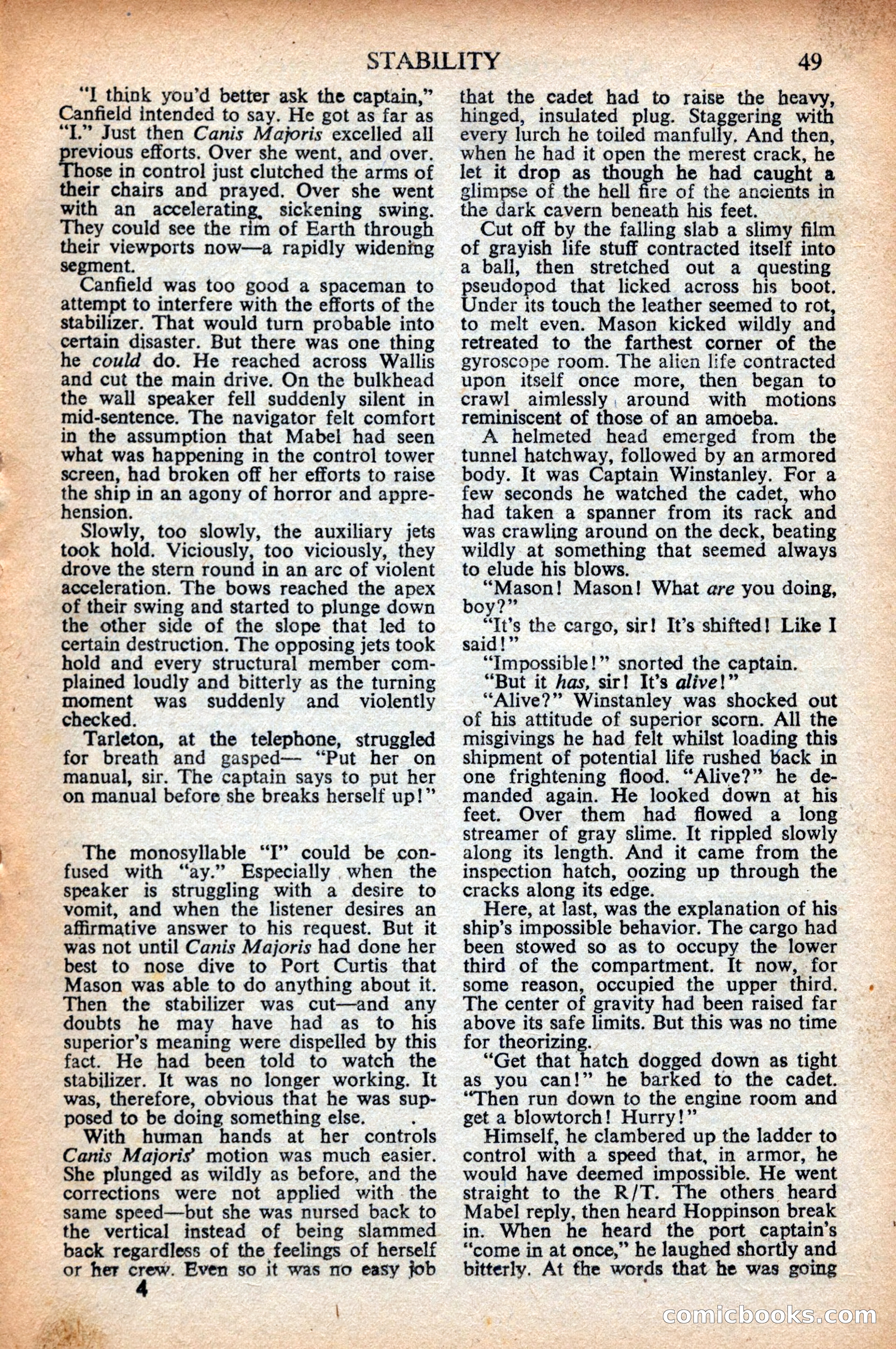 Astounding Science Fiction (British Edition) — page 51 of 68