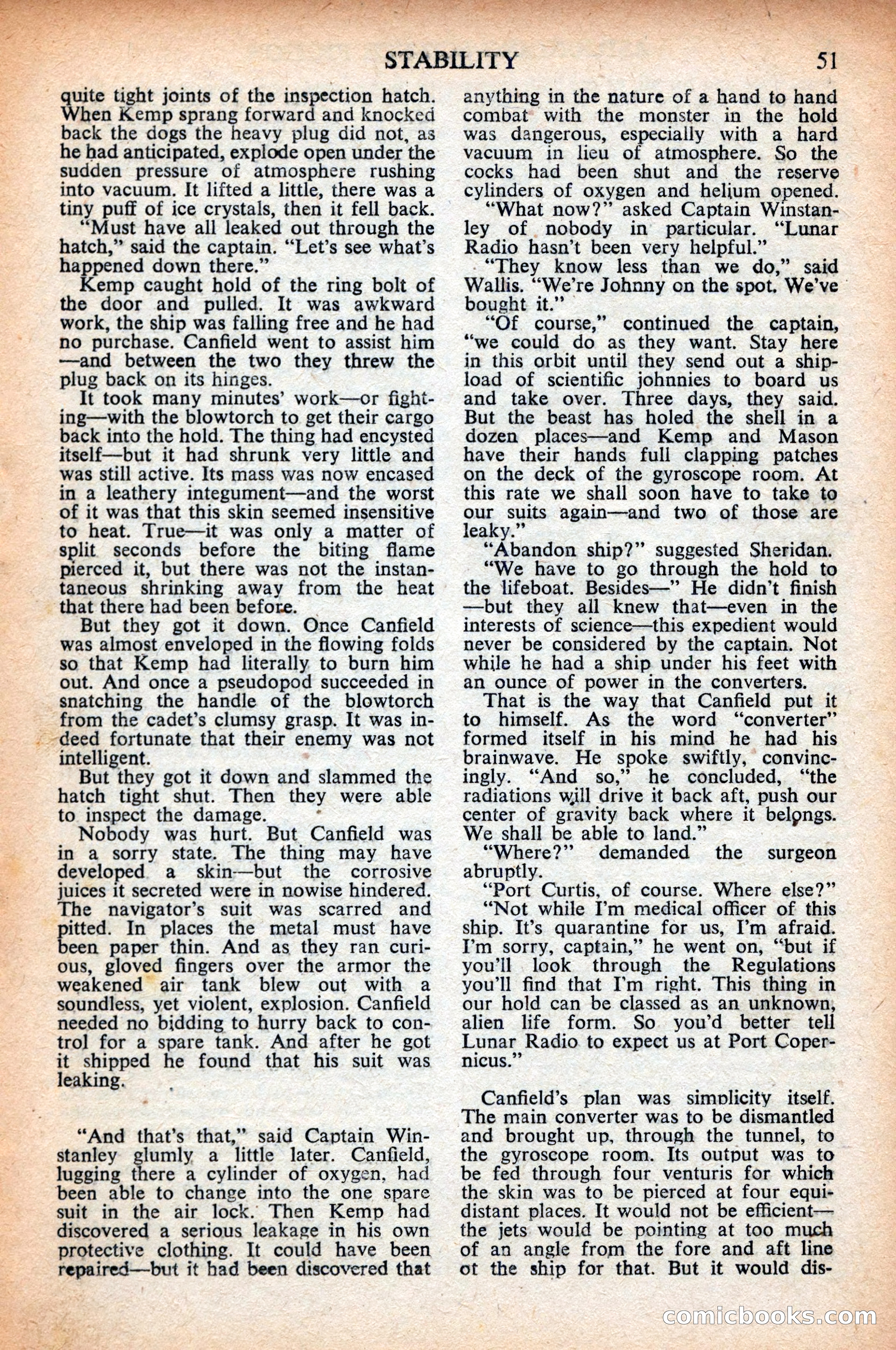 Astounding Science Fiction (British Edition) — page 53 of 68
