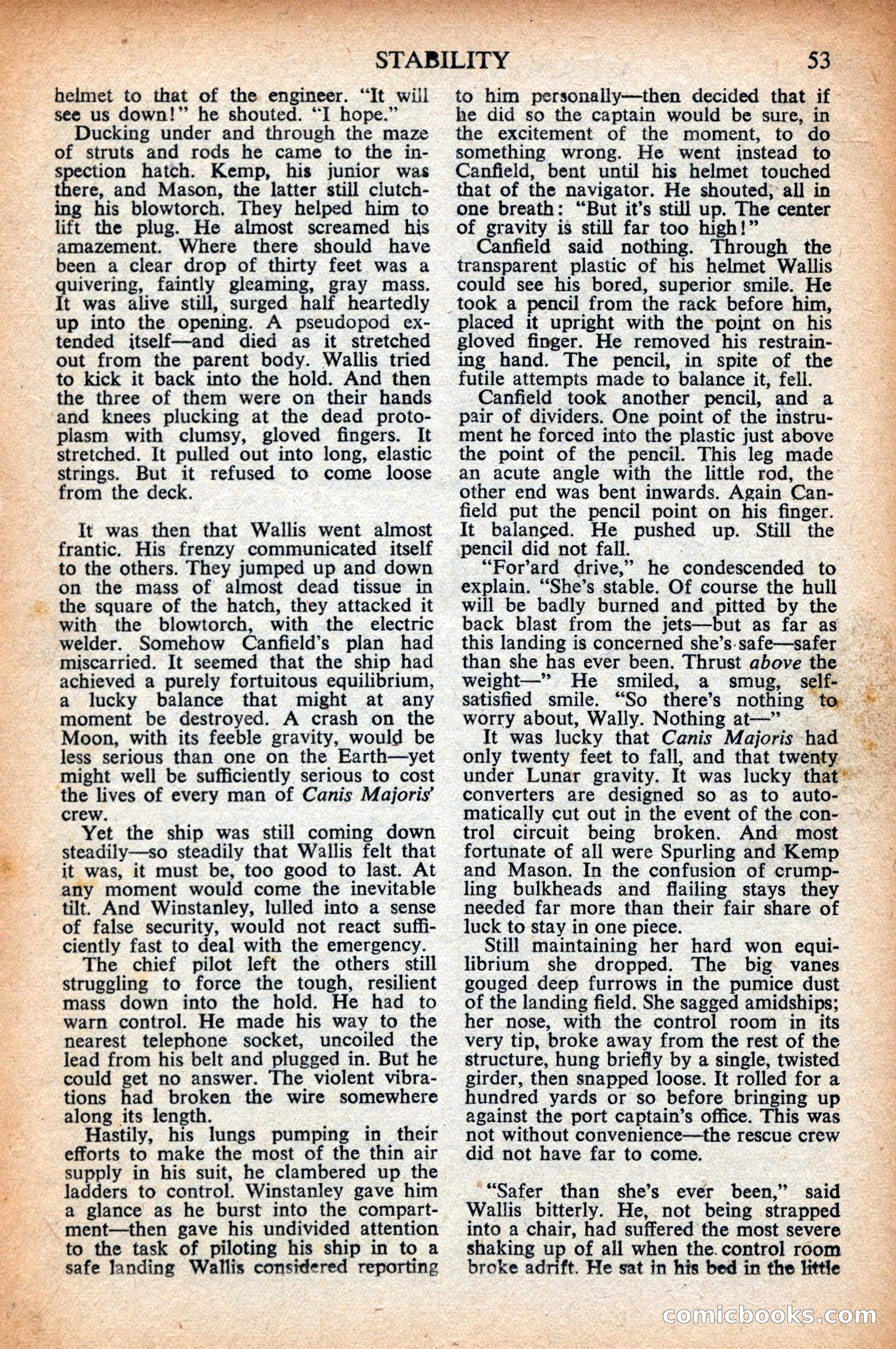 Astounding Science Fiction (British Edition) — page 55 of 68