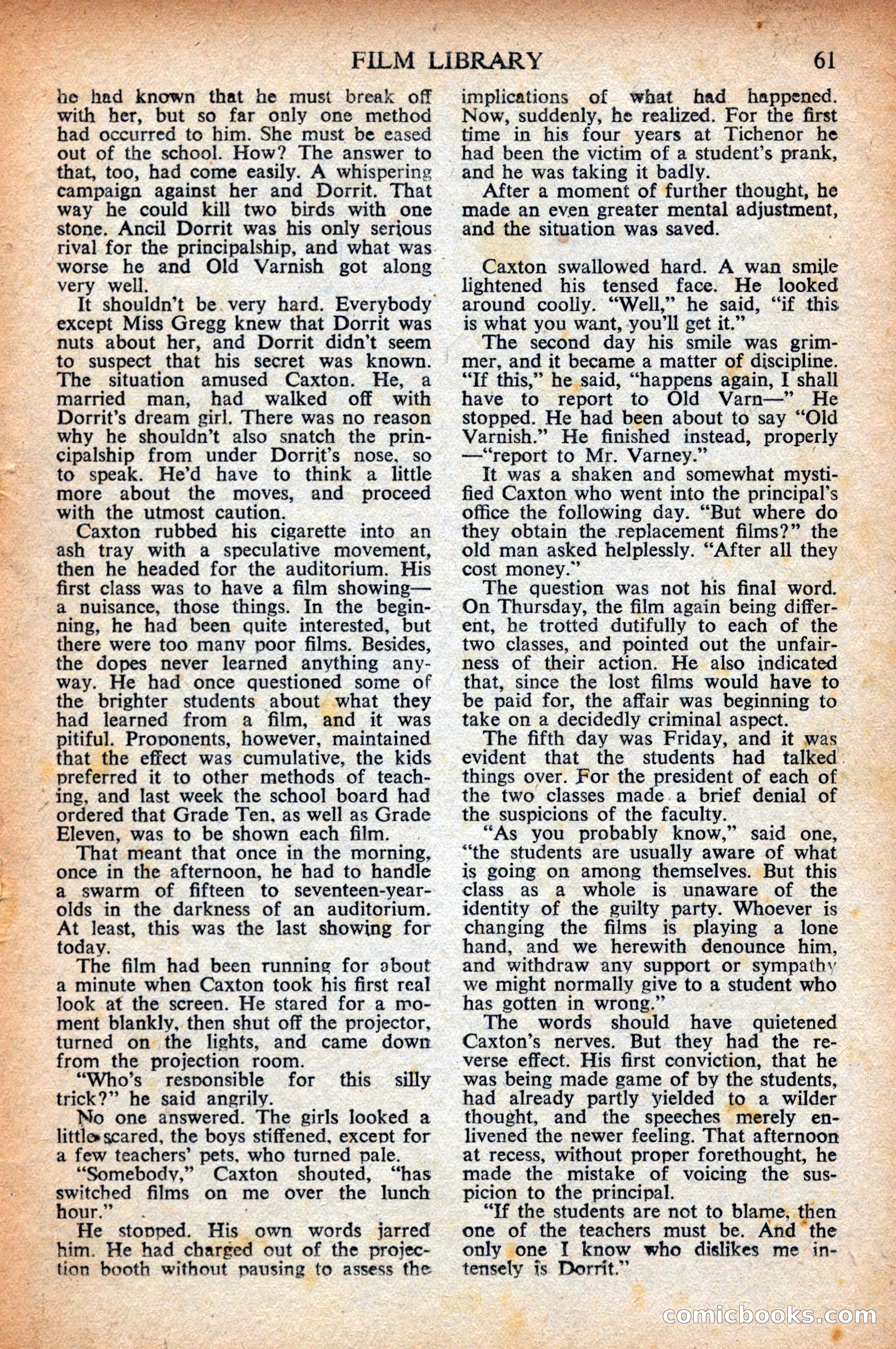 Astounding Science Fiction (British Edition) — page 63 of 68